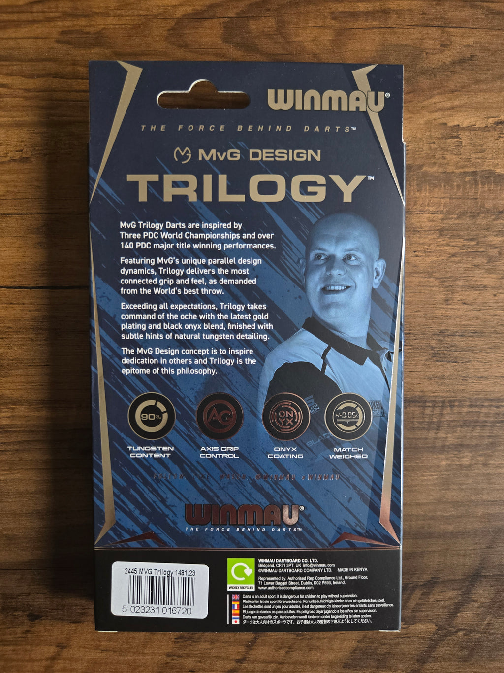 Winmau MvG Trilogy Darts