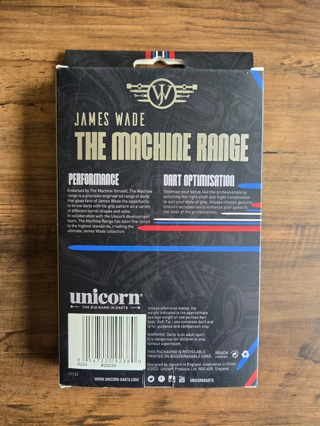 Unicorn James Wade Darts