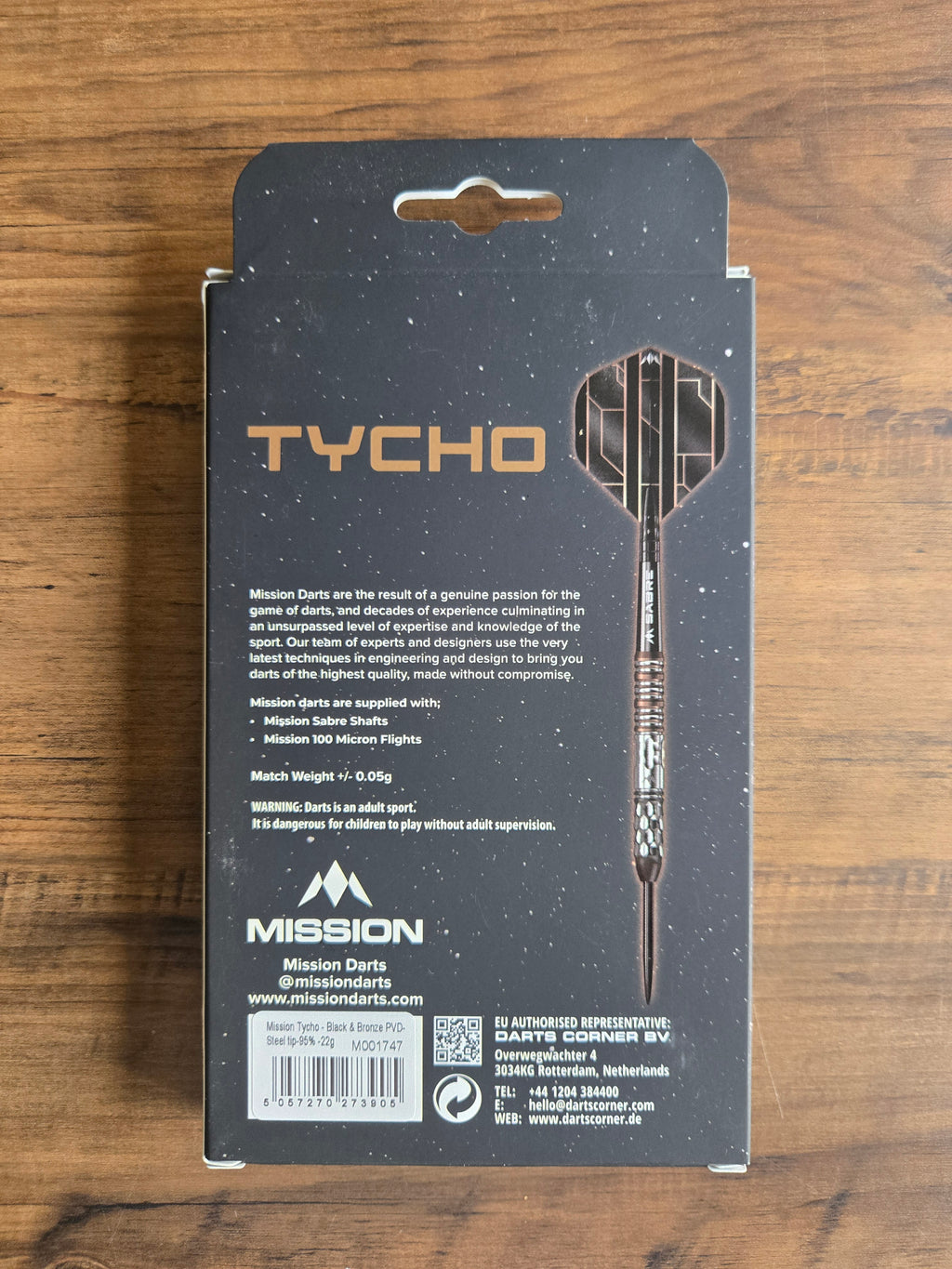 Mission Tycho Darts