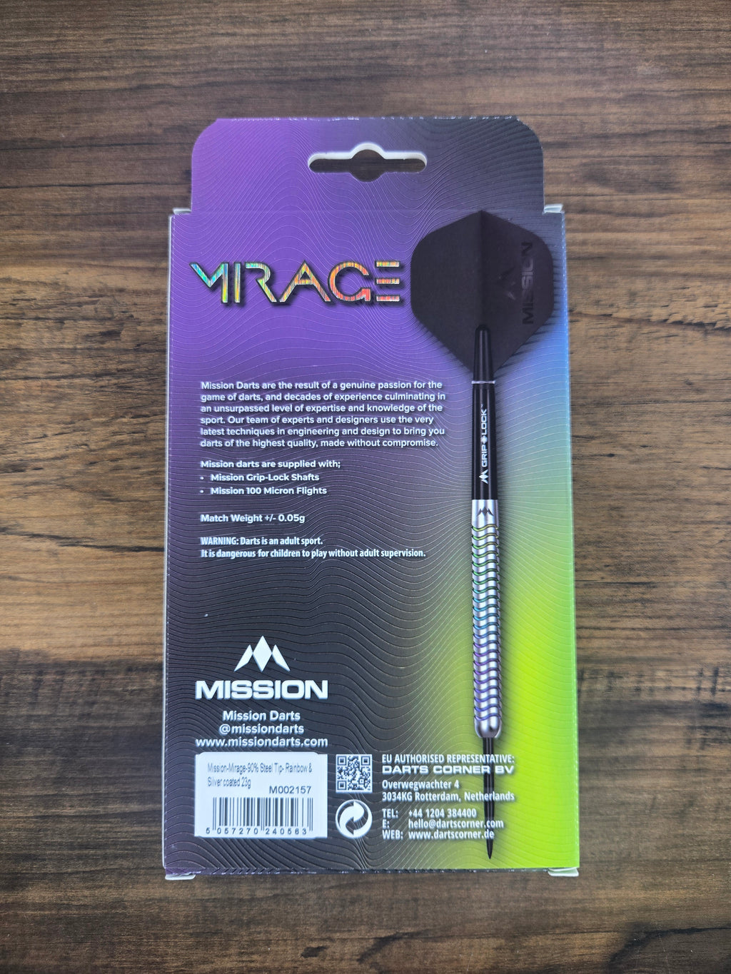 Mission Mirage Darts