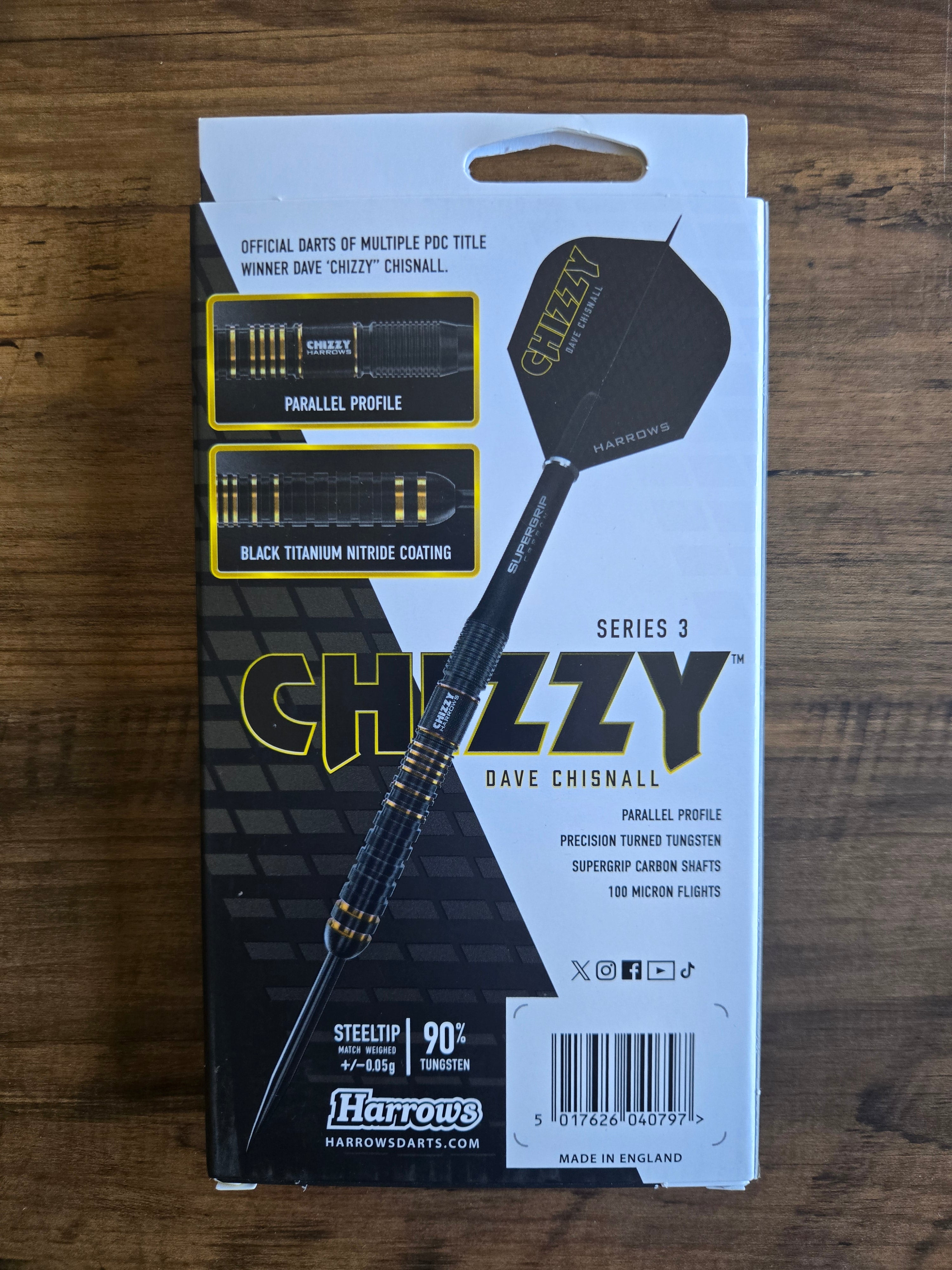 Harrows Dave Chisnall Darts