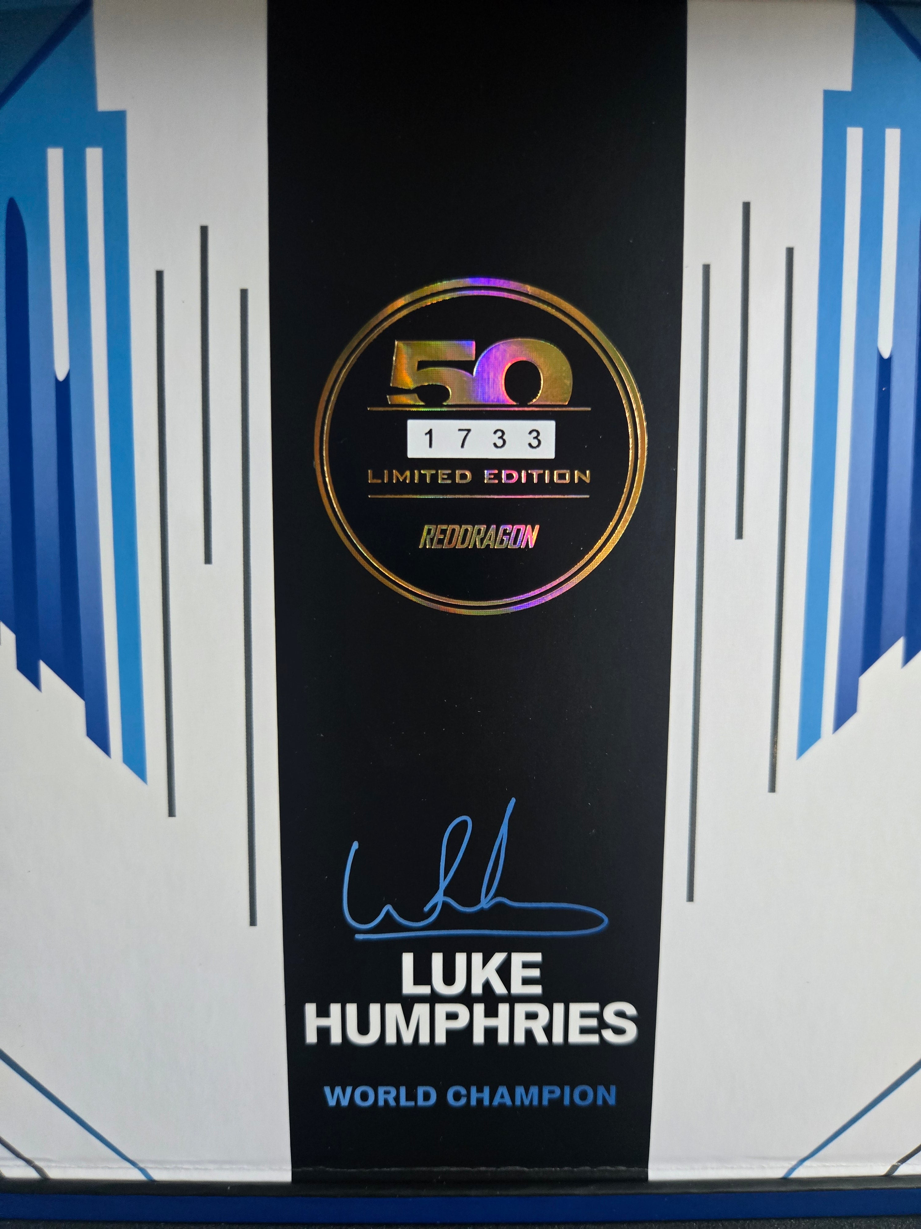 Red Dragon Luke Humphries - 50 Year Player Edition