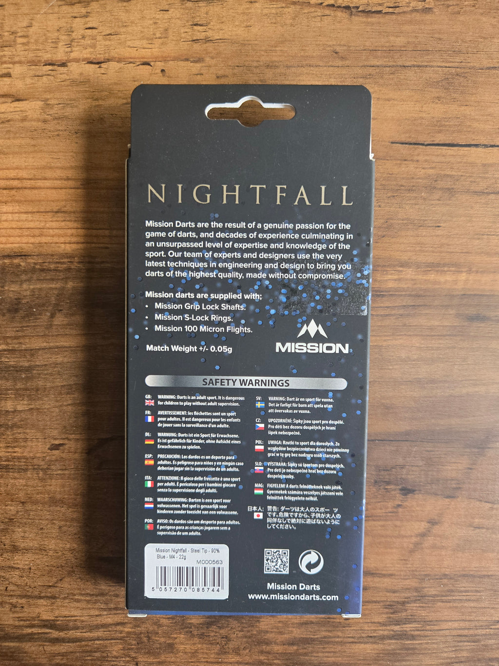 Mission Nightfall M4 Curved Darts