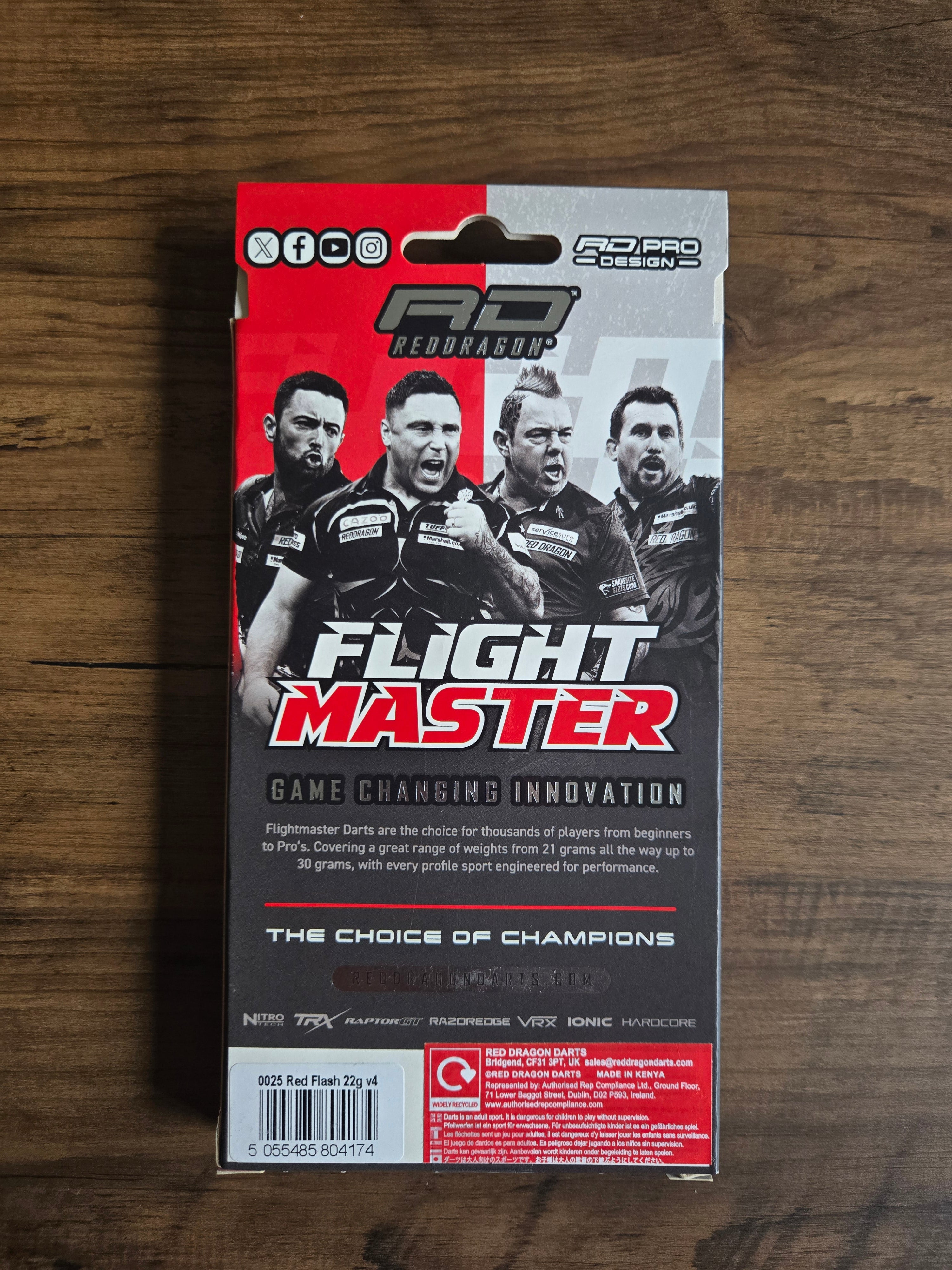 Red Dragon Red Flash Darts