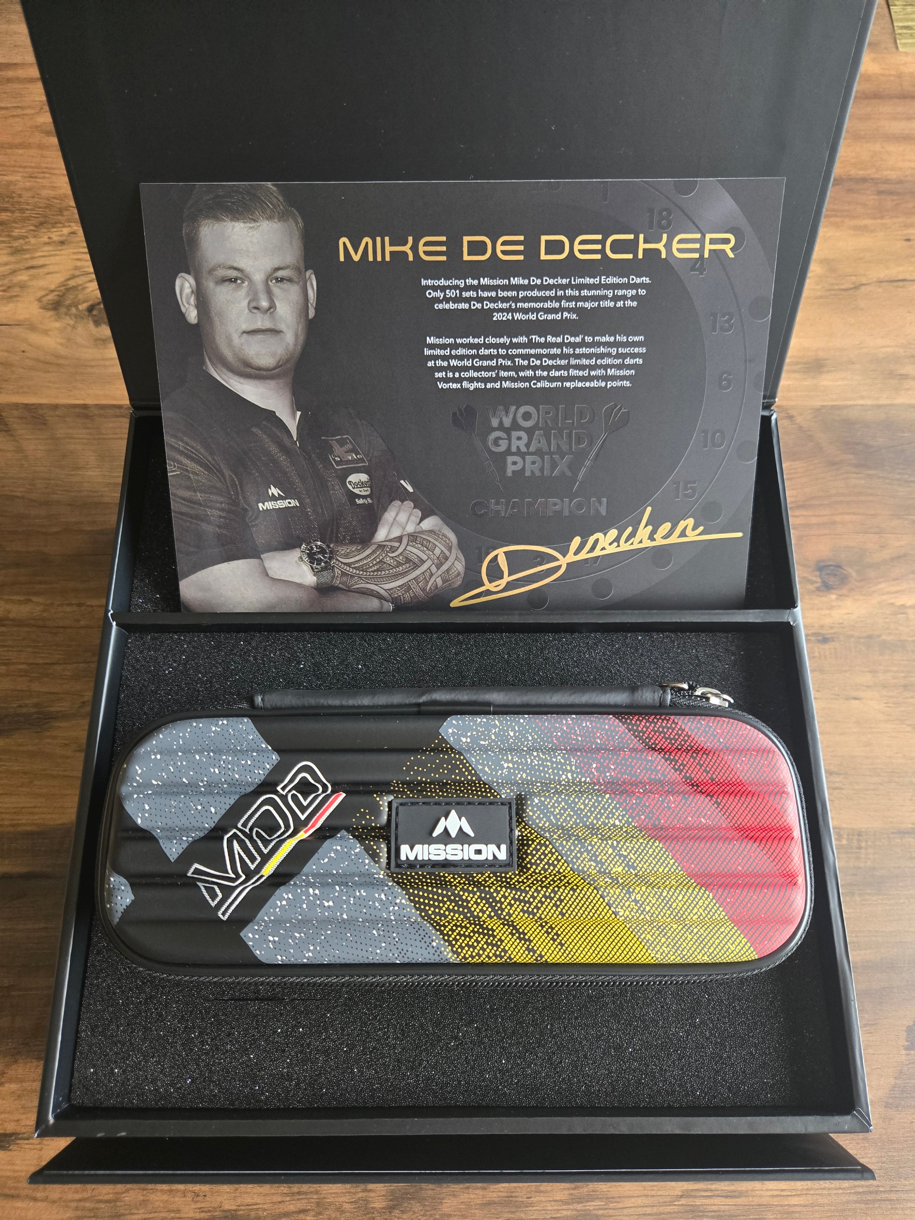 Mission Mike De Decker Limited Edition Darts (No11)