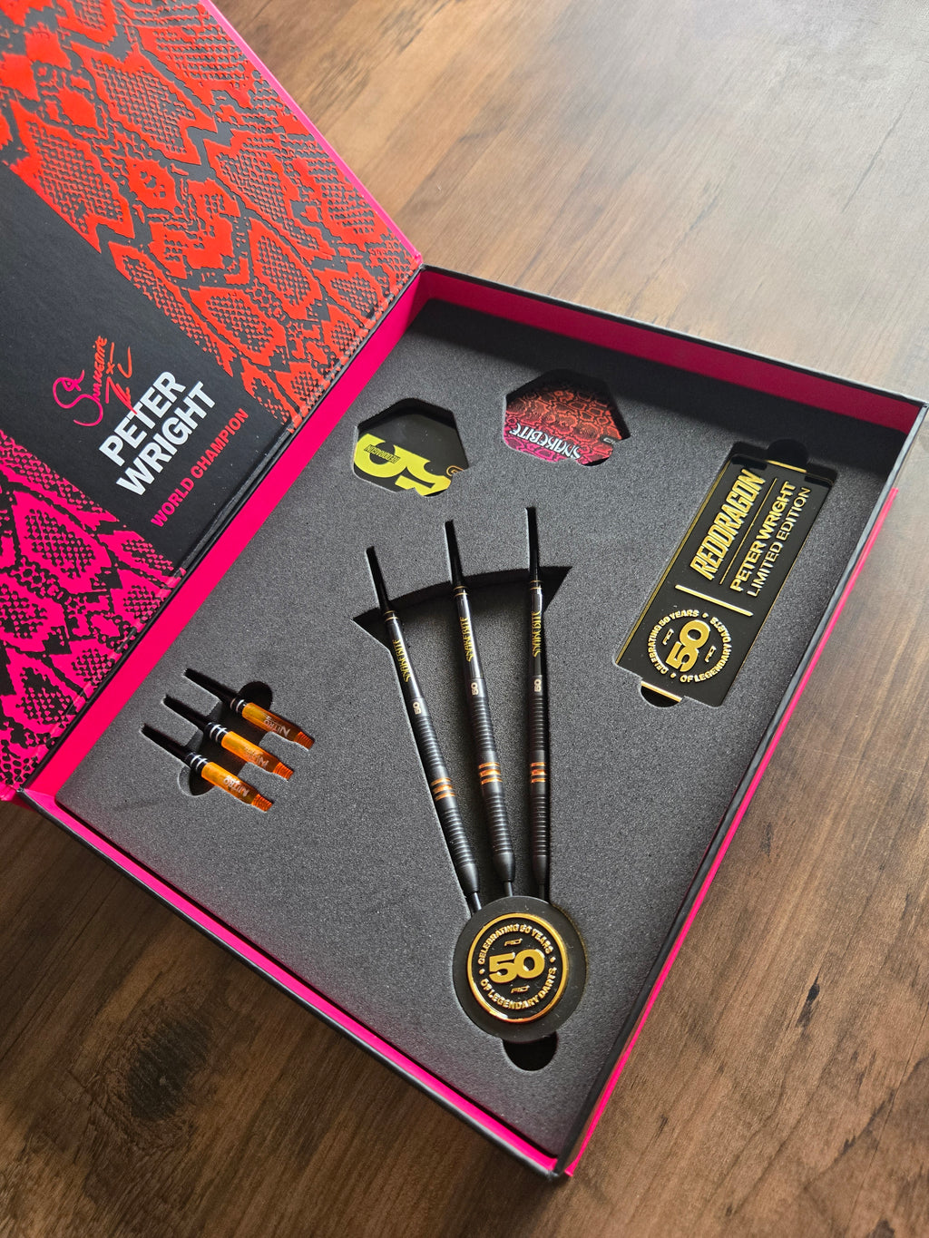 Red Dragon Peter Wright - 50 Year Player Edition