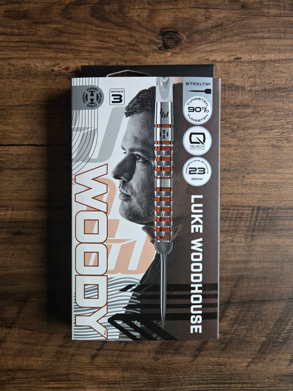 Harrows Luke Woodhouse Series 3 Quick Point Darts