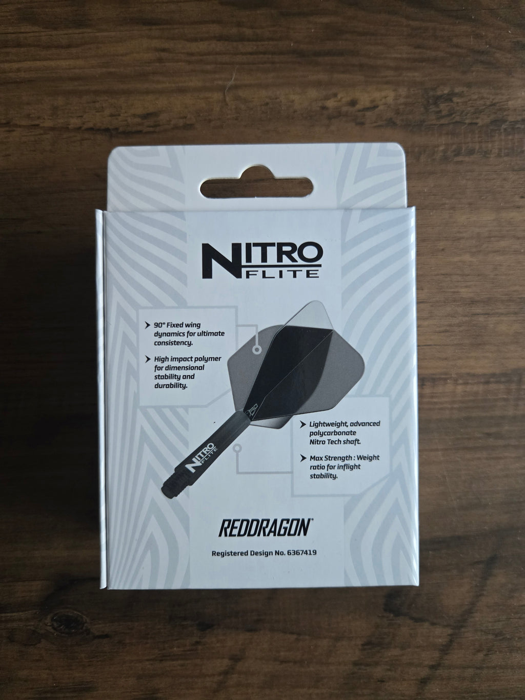 Red Dragon Nitro Flite - Medium - Yellow & White