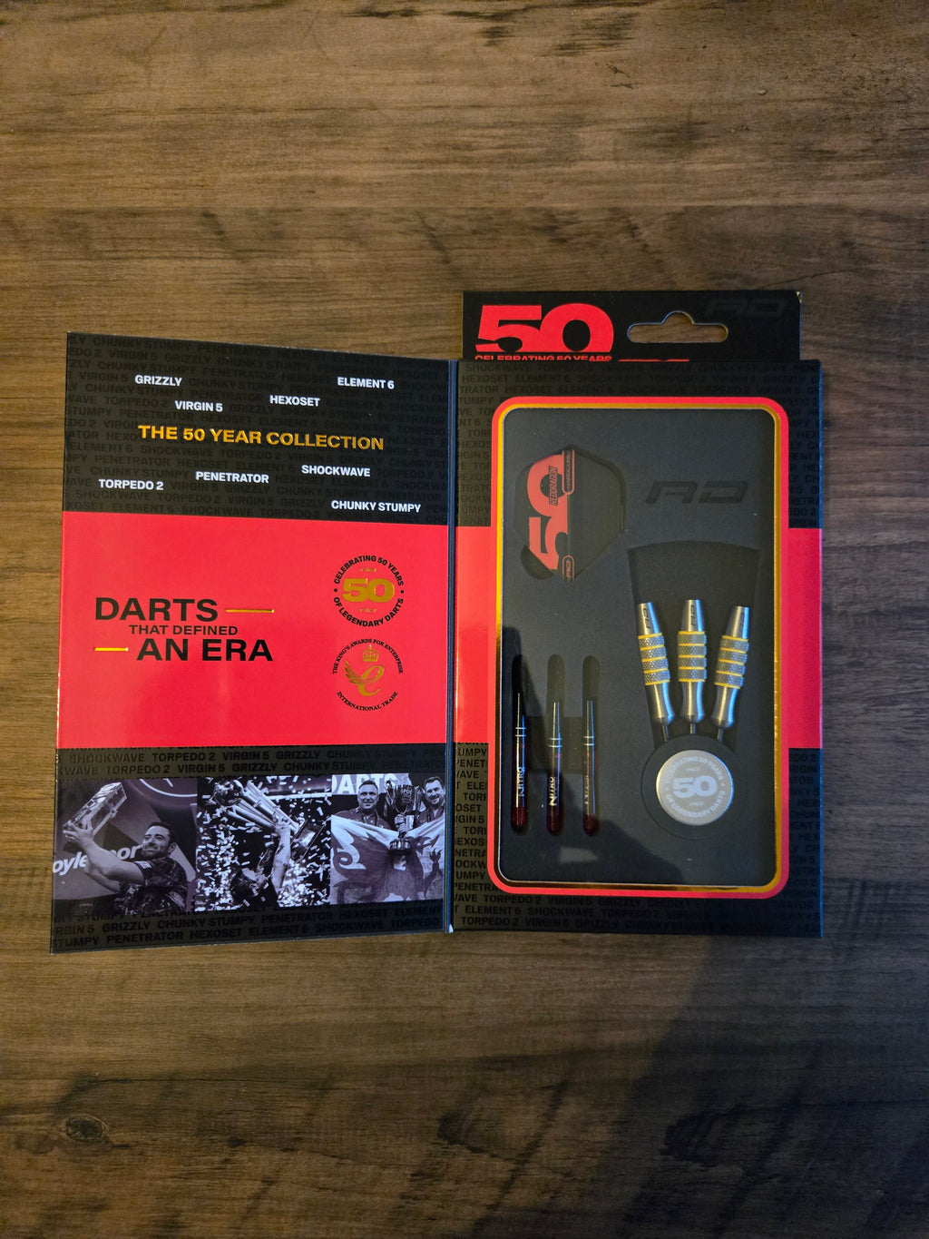 Red Dragon Chunky Stumpy 7 Darts