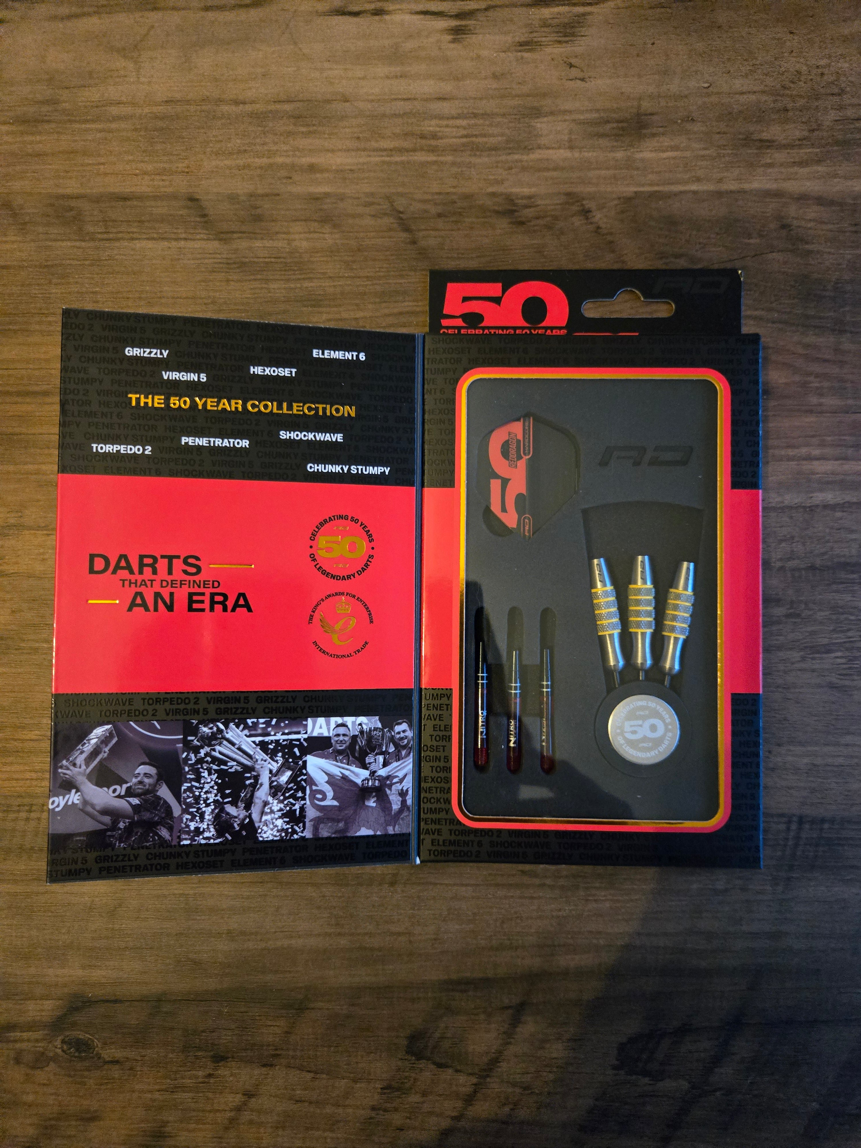 Red Dragon Chunky Stumpy 7 Darts