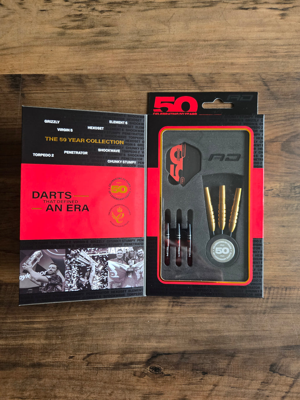 Red Dragon Golden Virgin 5 Darts