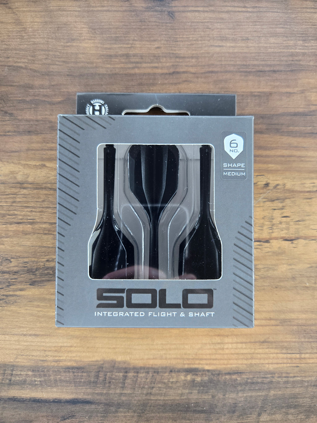 Harrows SOLO: Integrated Flight and Shaft - Black