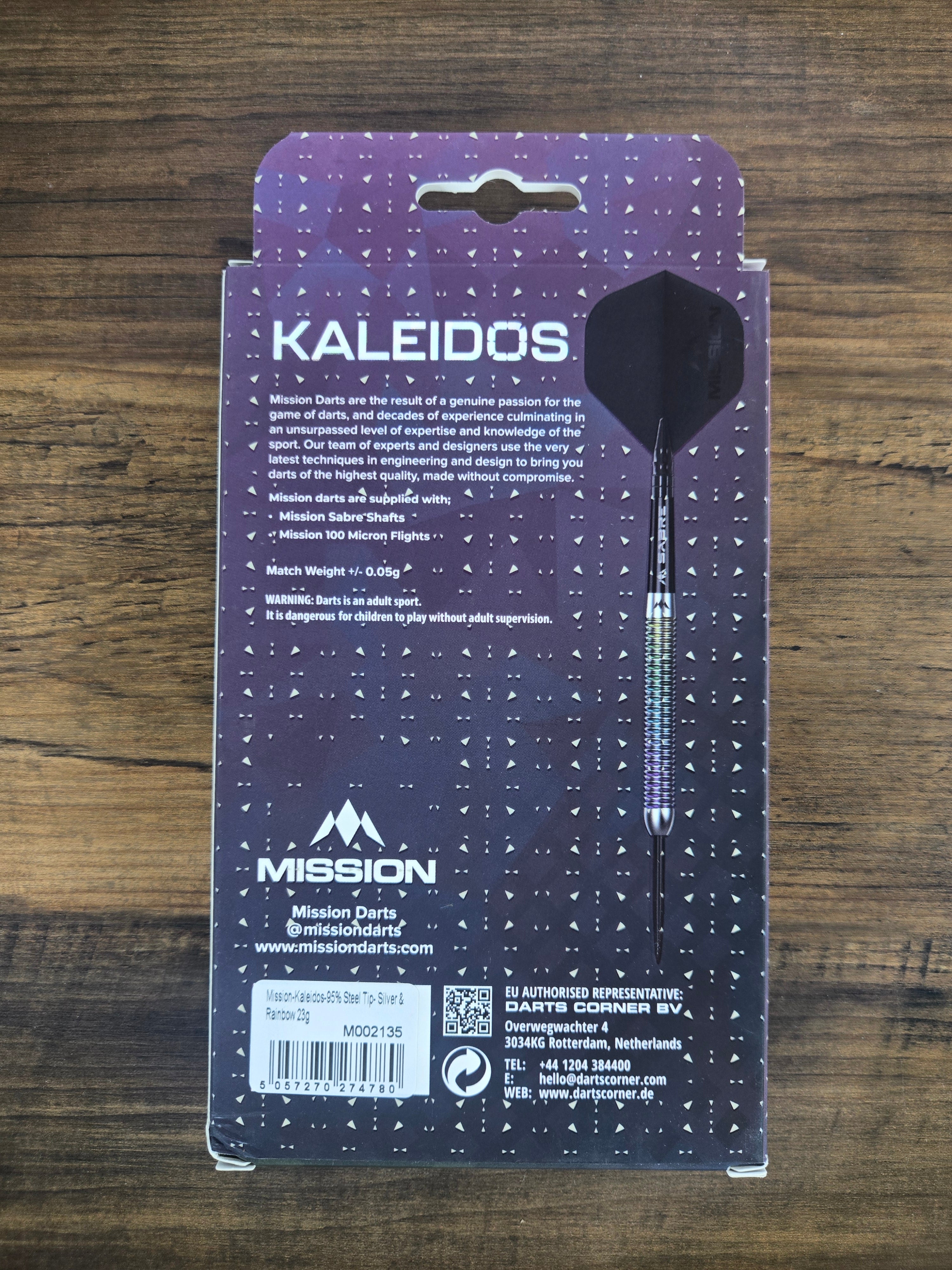 Mission Kaleidos Darts