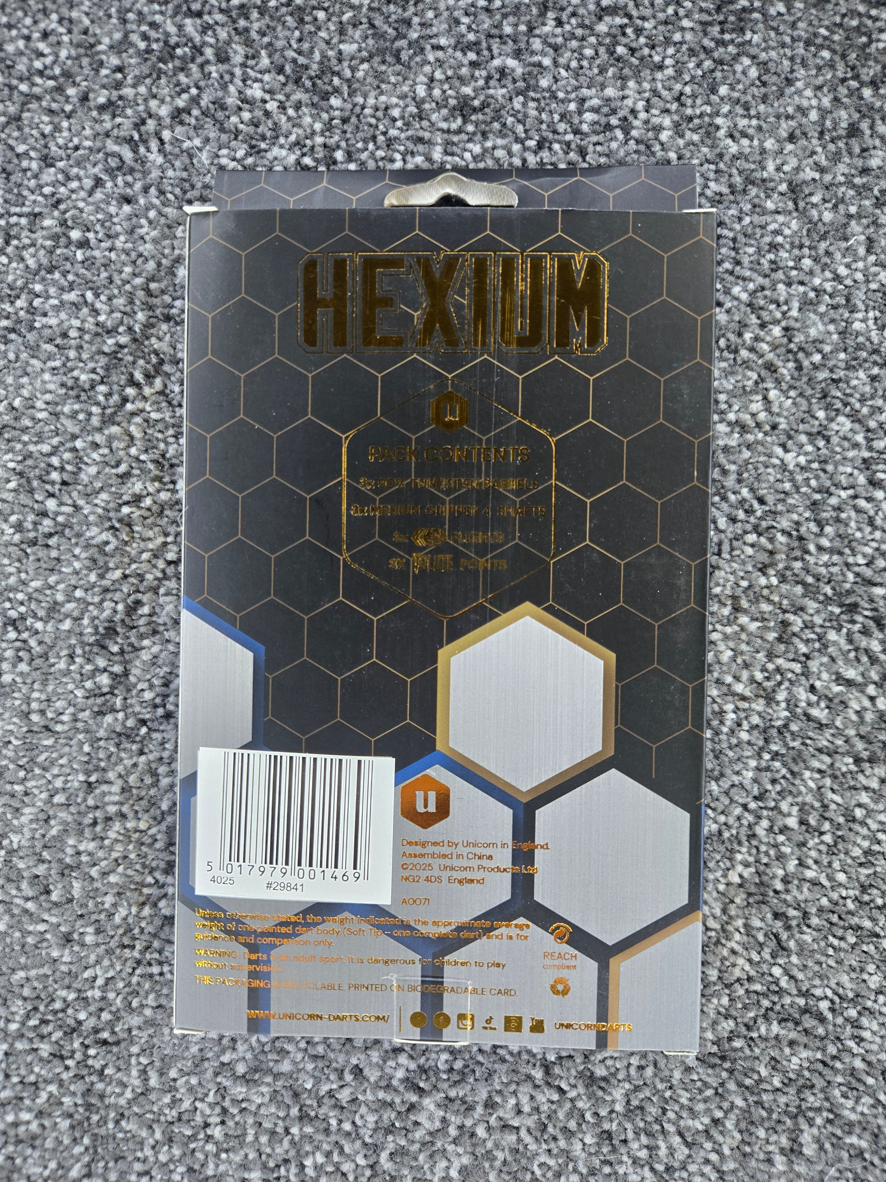 Unicorn Hexium Style 1 Darts