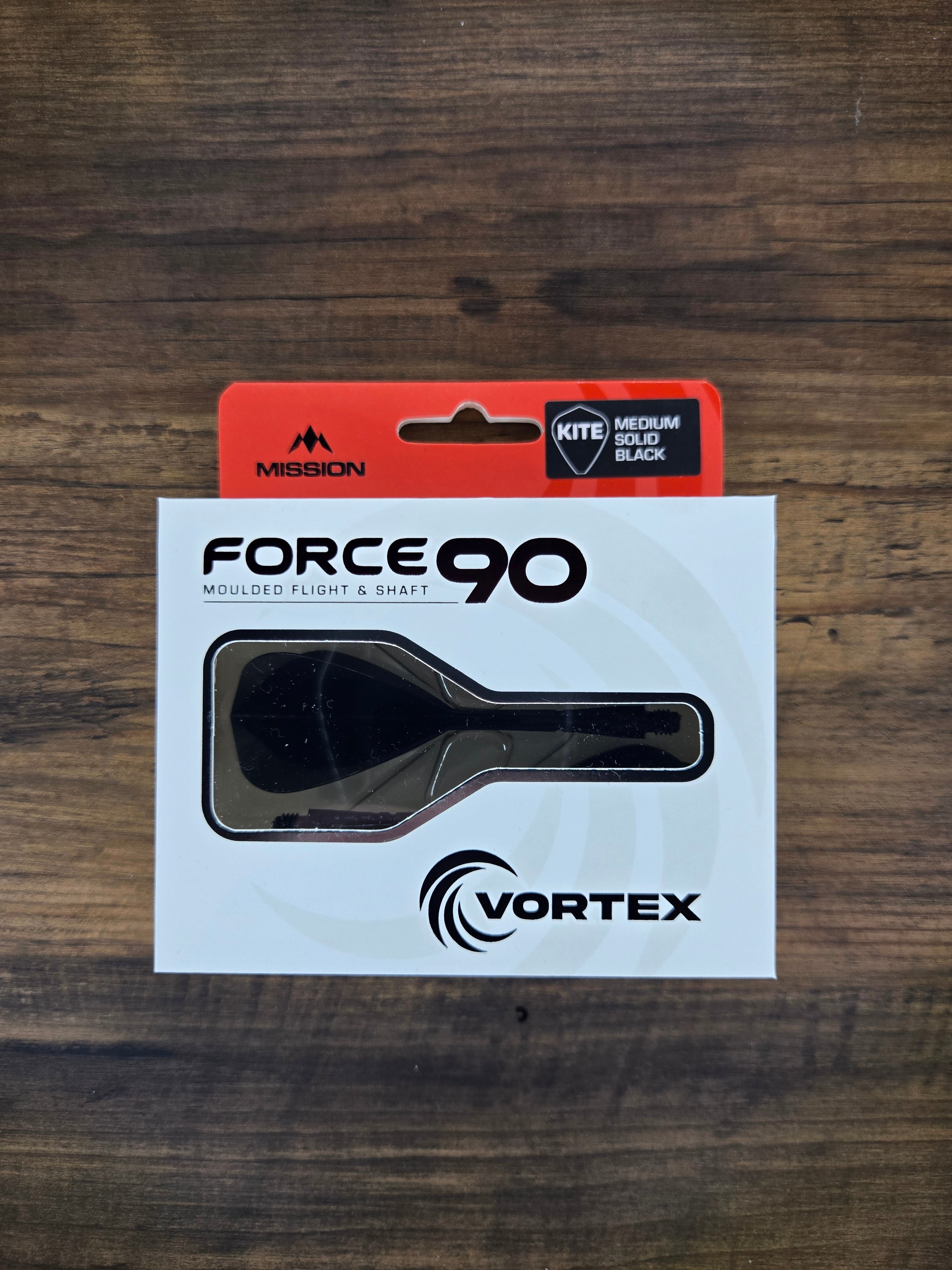 Mission Force 90 Vortex Kite - Medium - Black