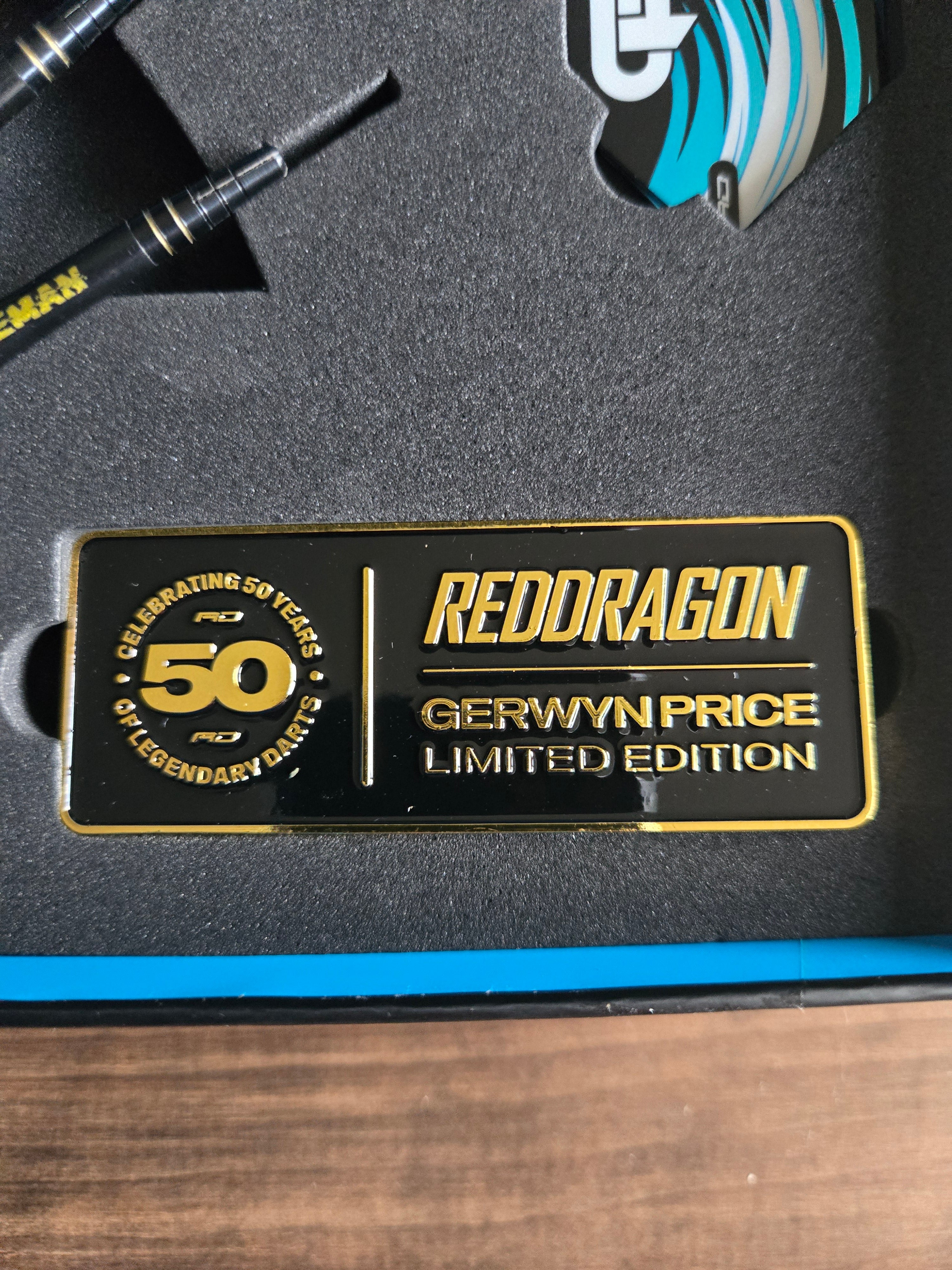 Red Dragon Gerwyn Price - 50 Year Player Edition