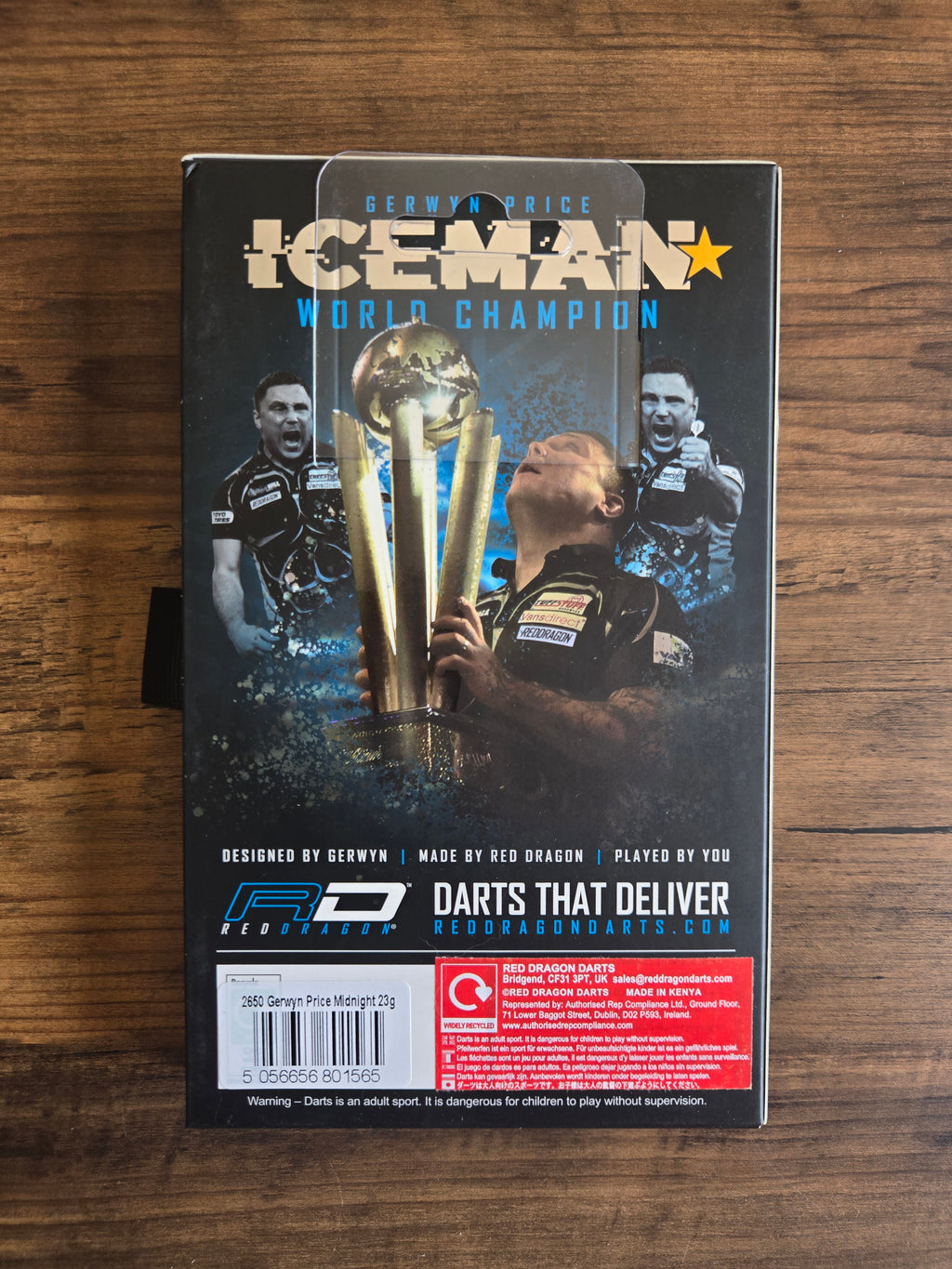 Red Dragon Gerwyn Price Midnight Edition Darts