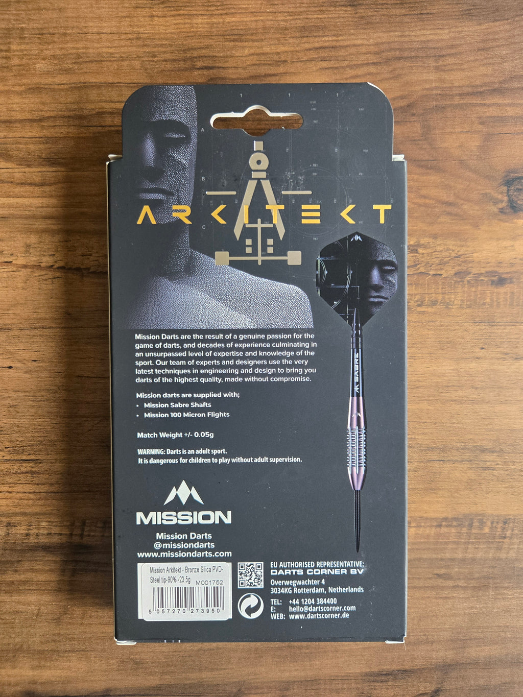 Mission Arkitekt Darts