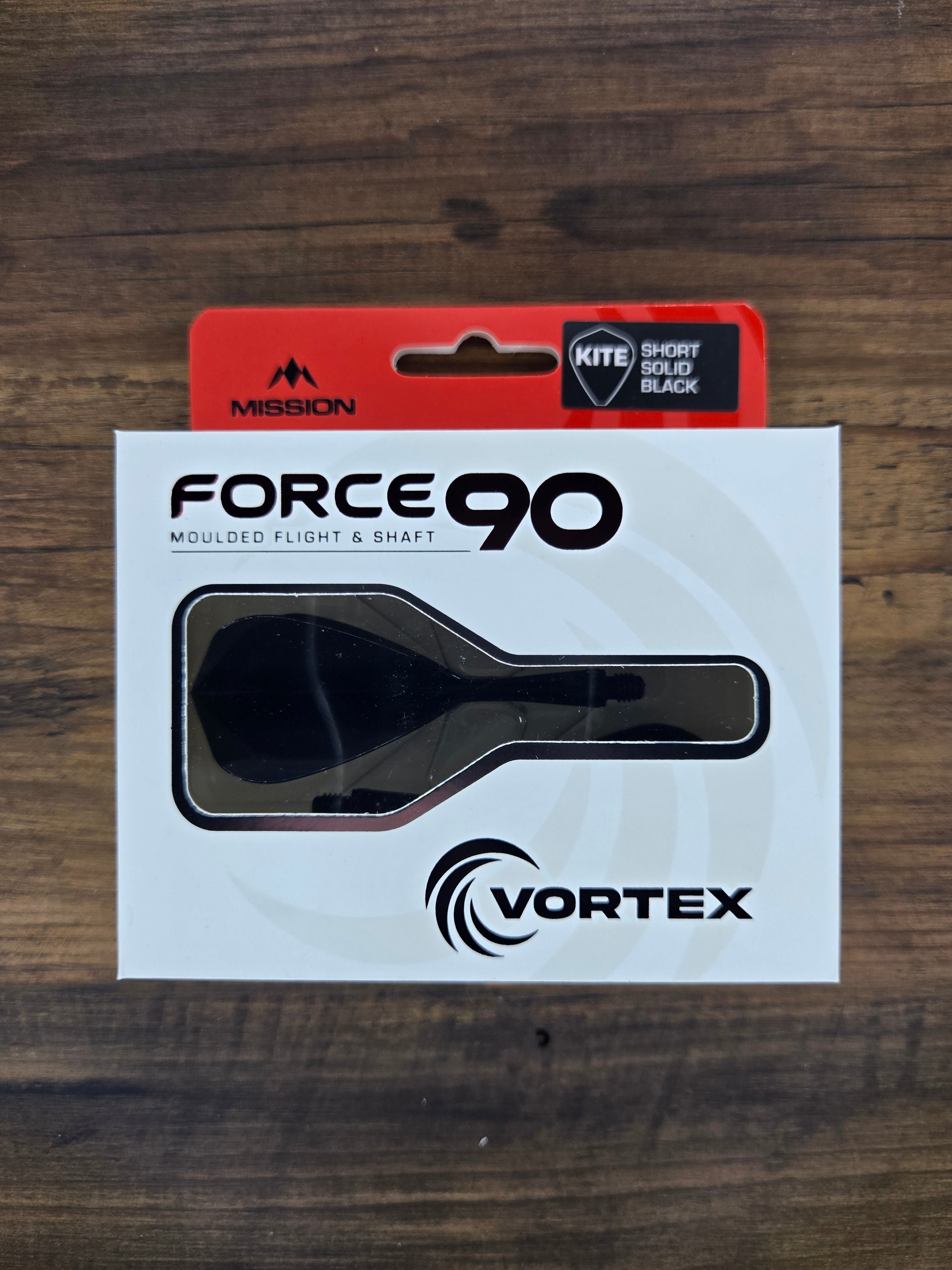 Mission Force 90 Vortex Kite - Short - Black