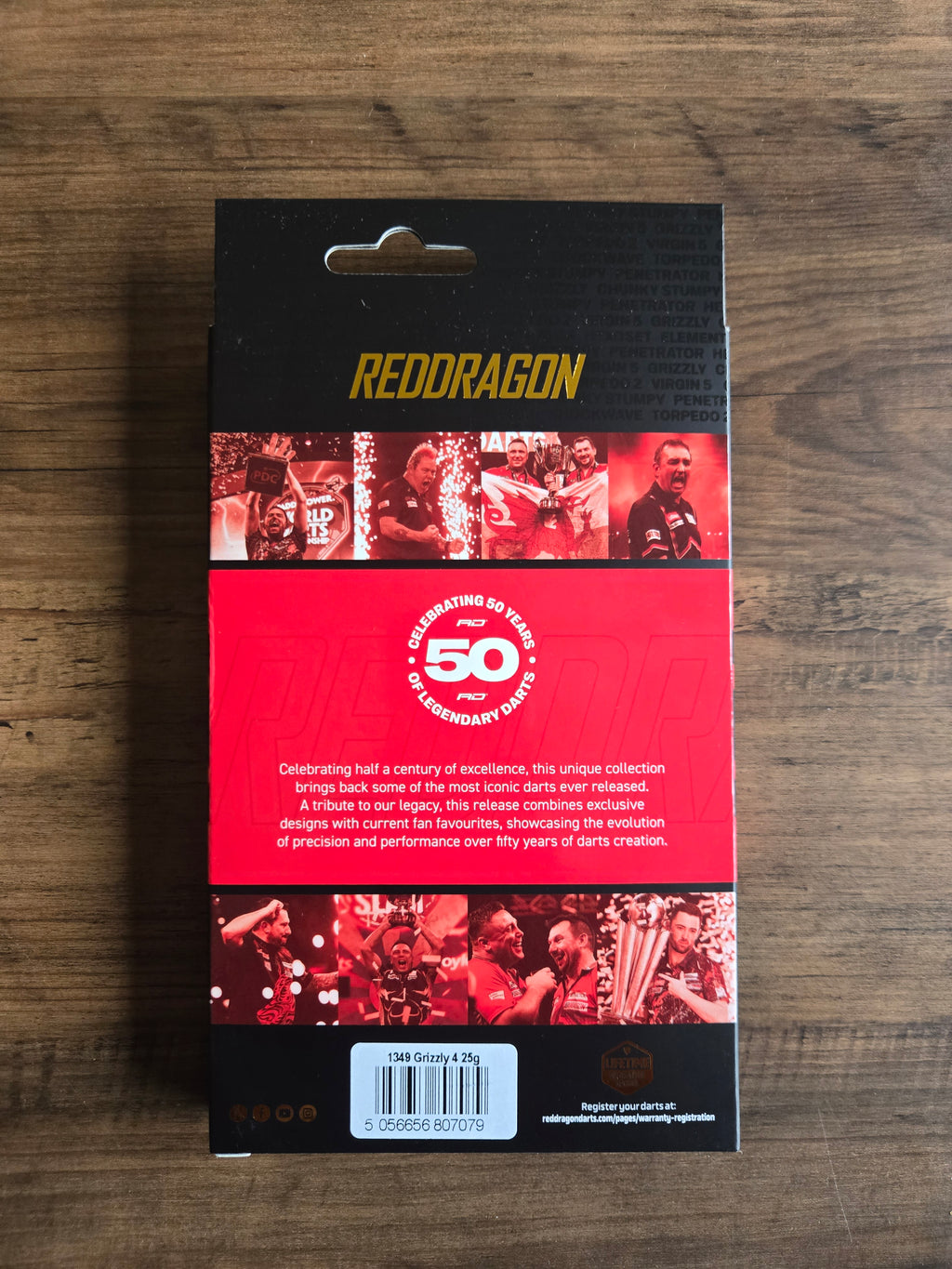 Red Dragon Grizzly 4 Darts