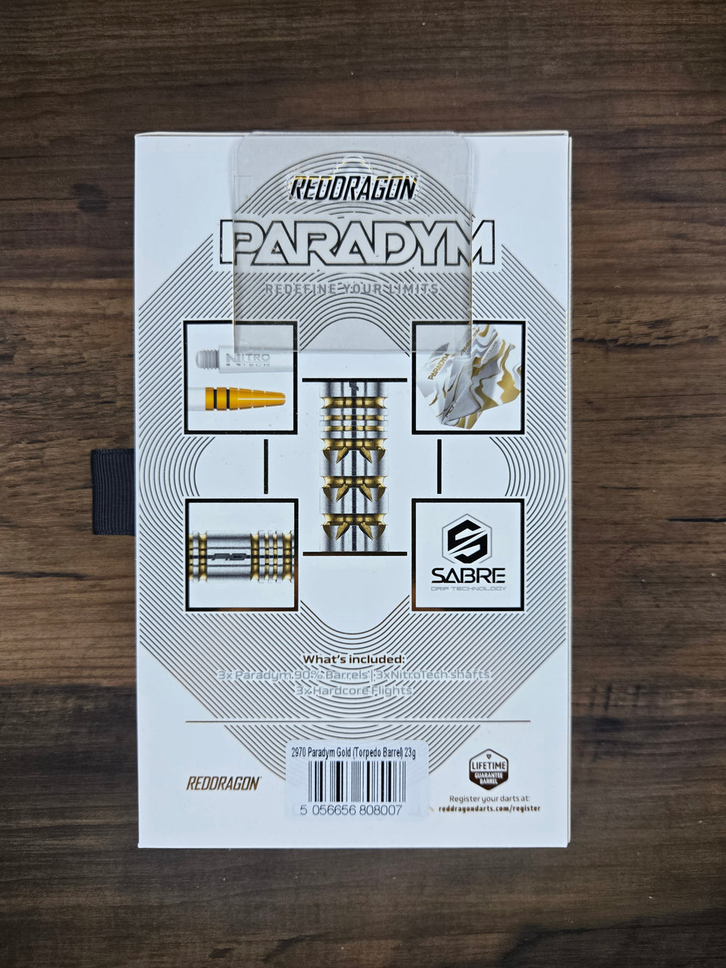 Red Dragon Paradym Gold Darts - Torpedo
