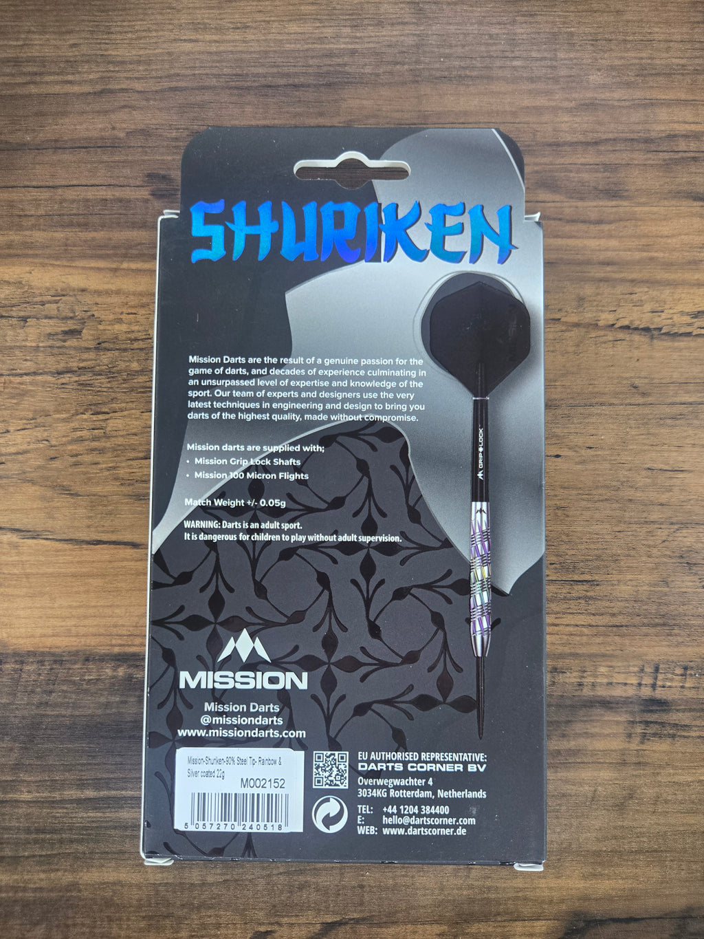 Mission Shuriken Darts