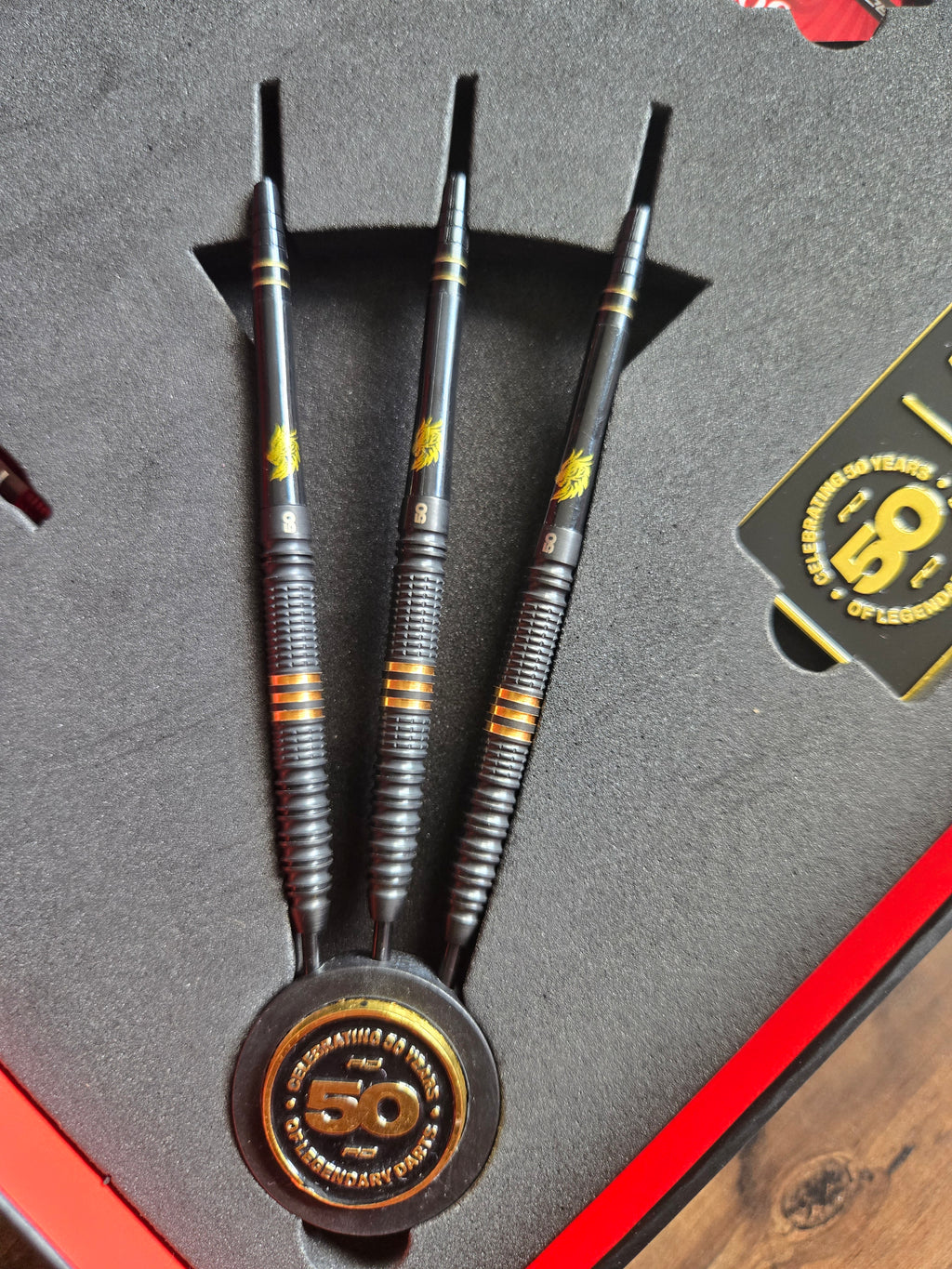 Red Dragon Jonny Clayton - 50 Year Player Edition