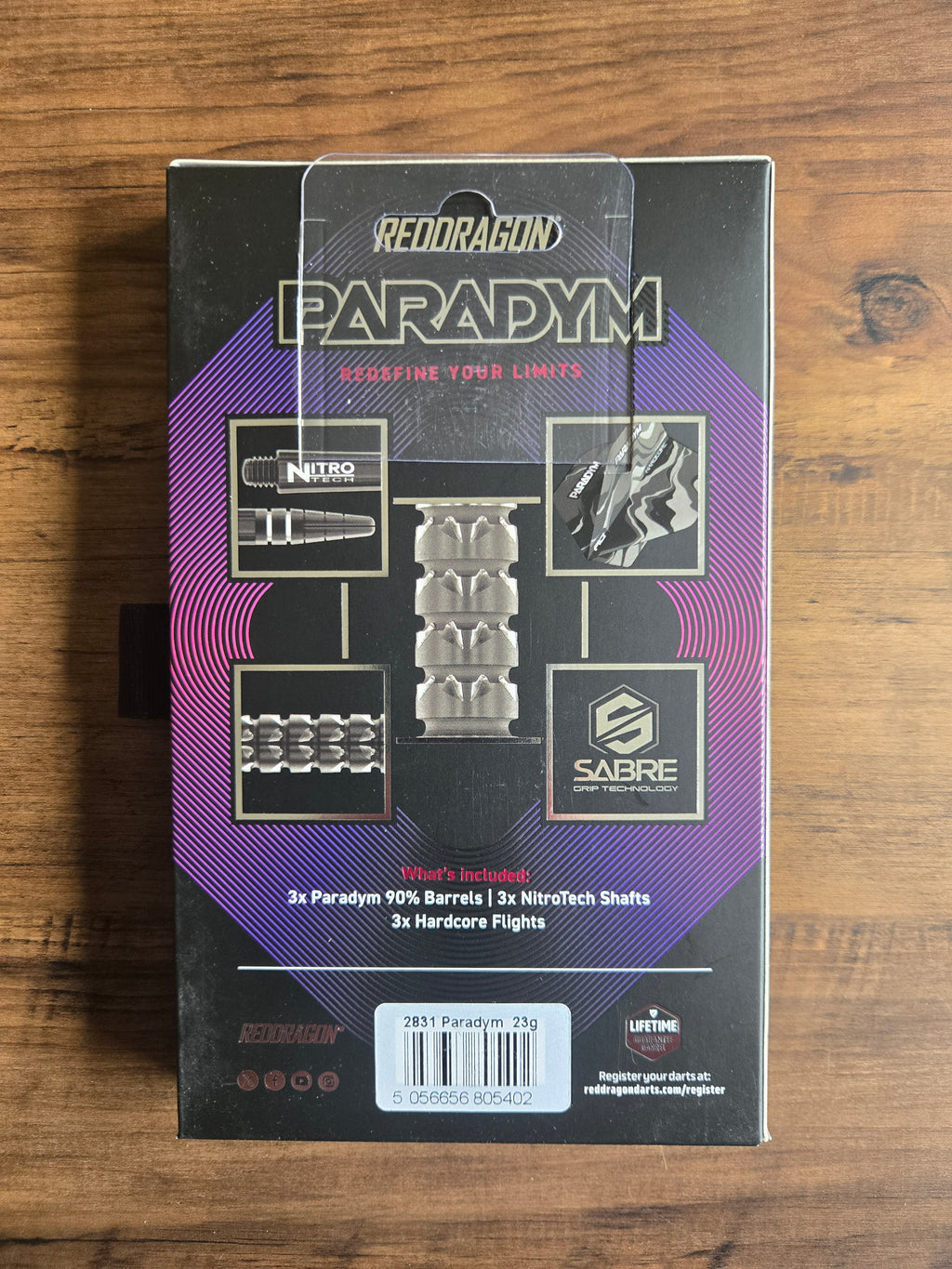 Red Dragon Paradym Parallel Darts