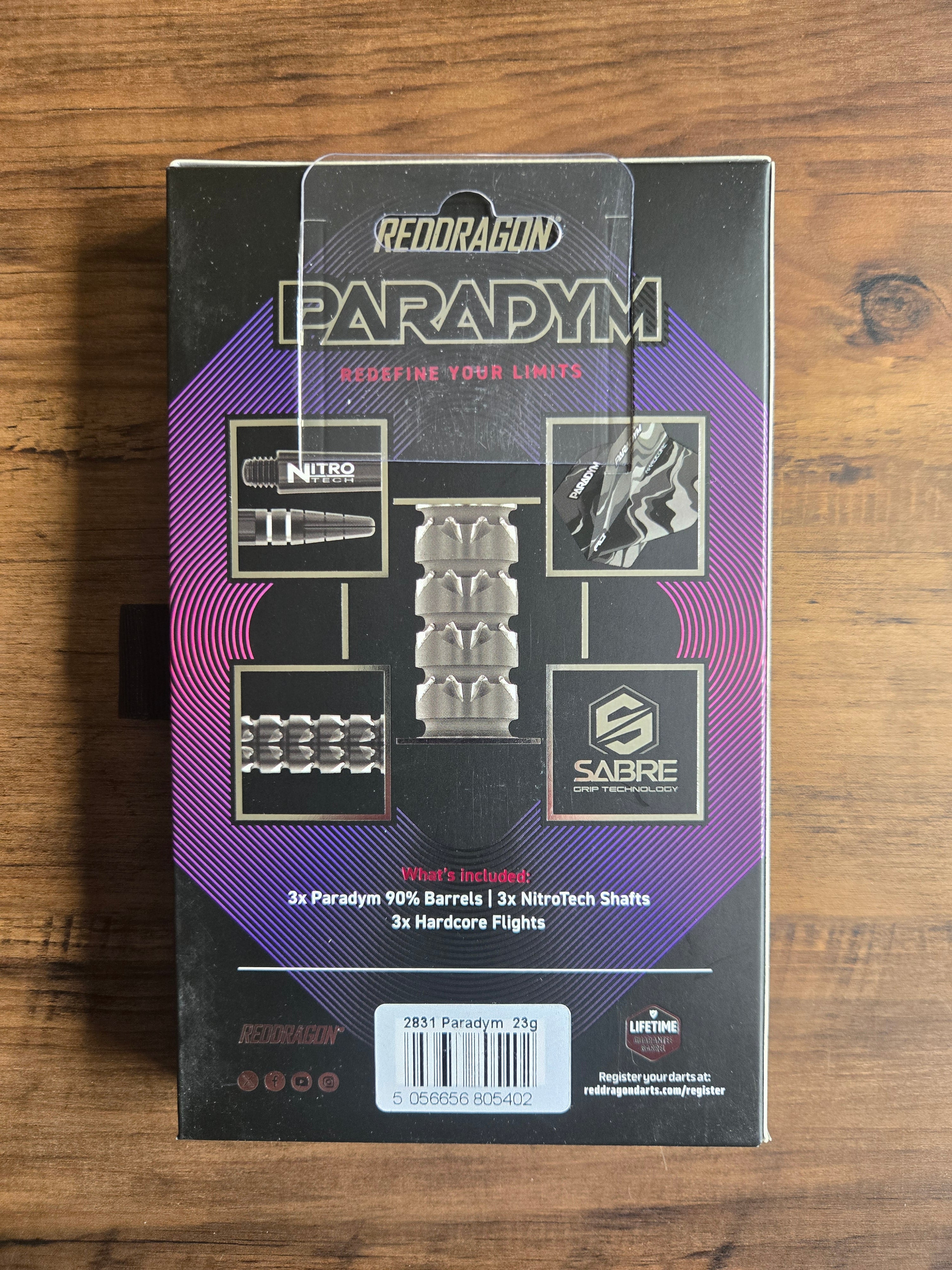 Red Dragon Paradym Parallel Darts