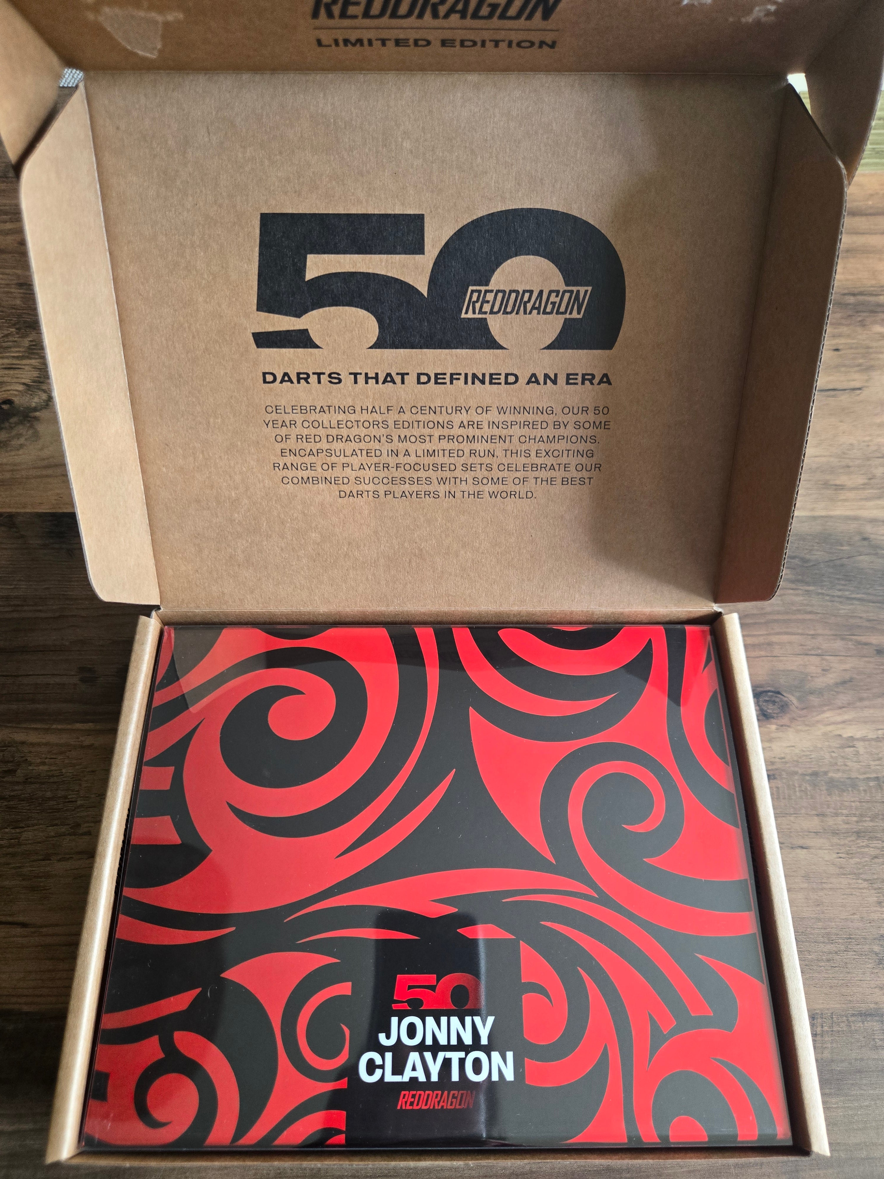 Red Dragon Jonny Clayton - 50 Year Player Edition