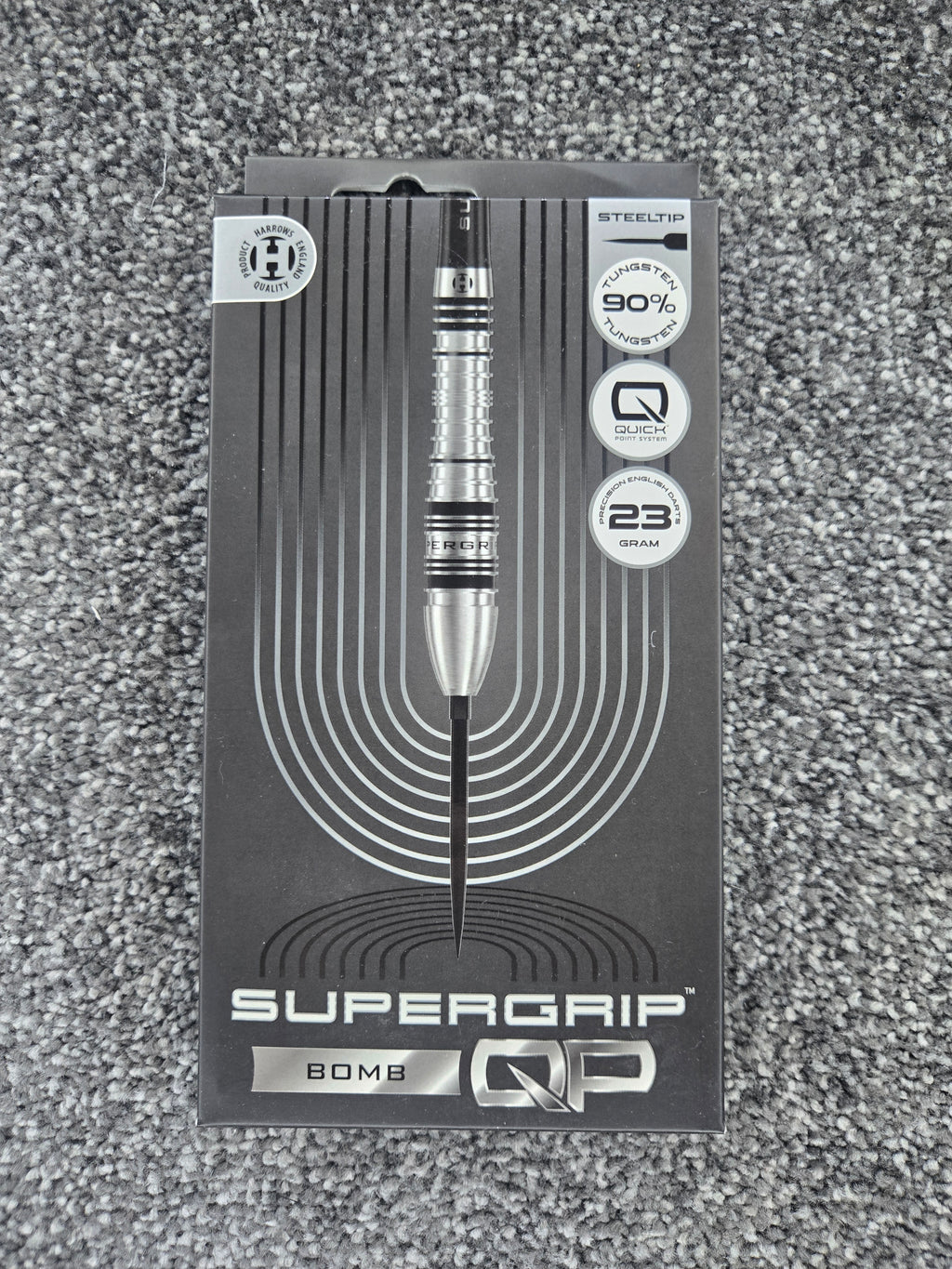 Harrows Supergrip Quick Point Bomb Darts