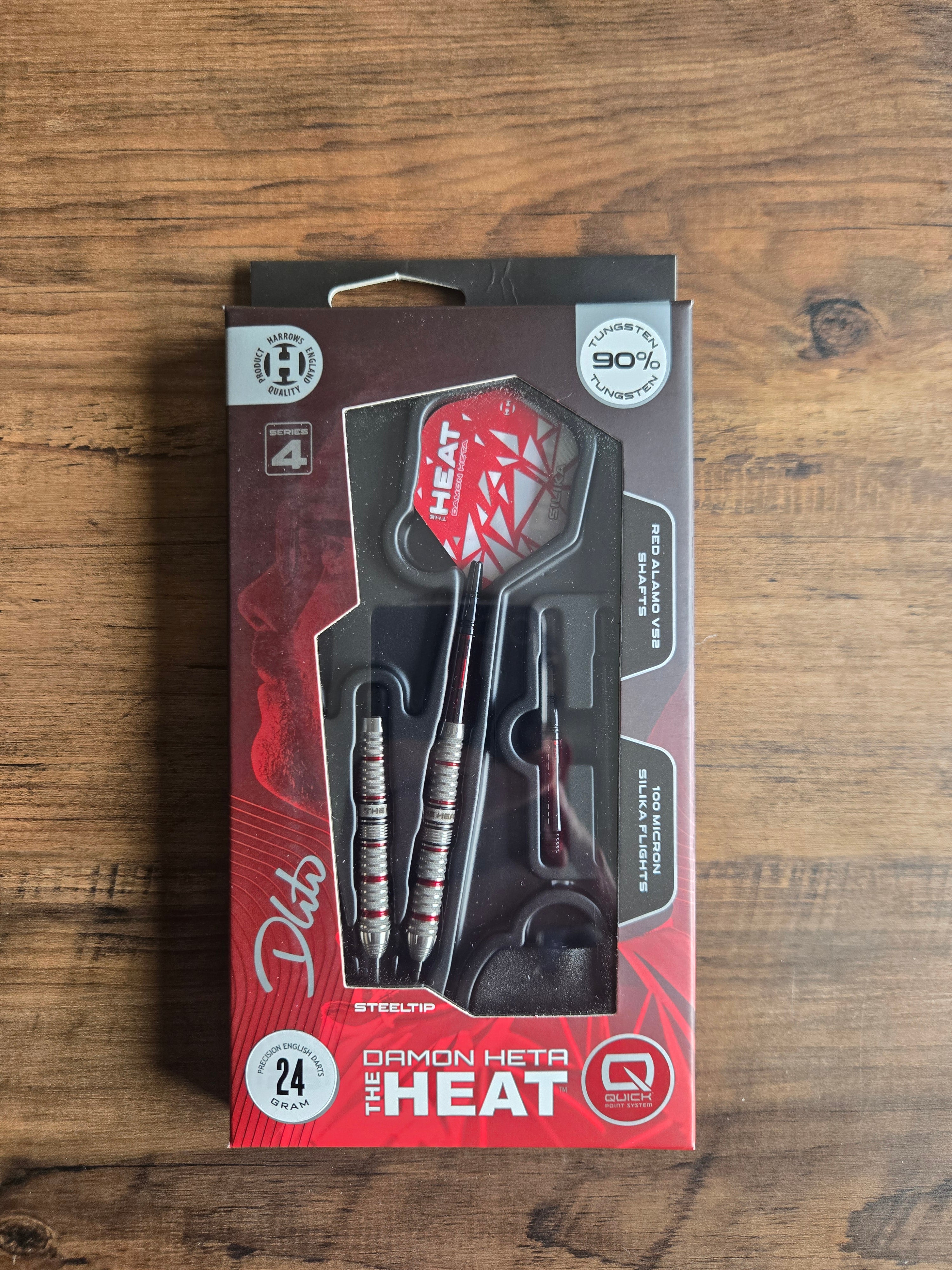 Harrows Damon Heta Series 4 Quick Point Darts