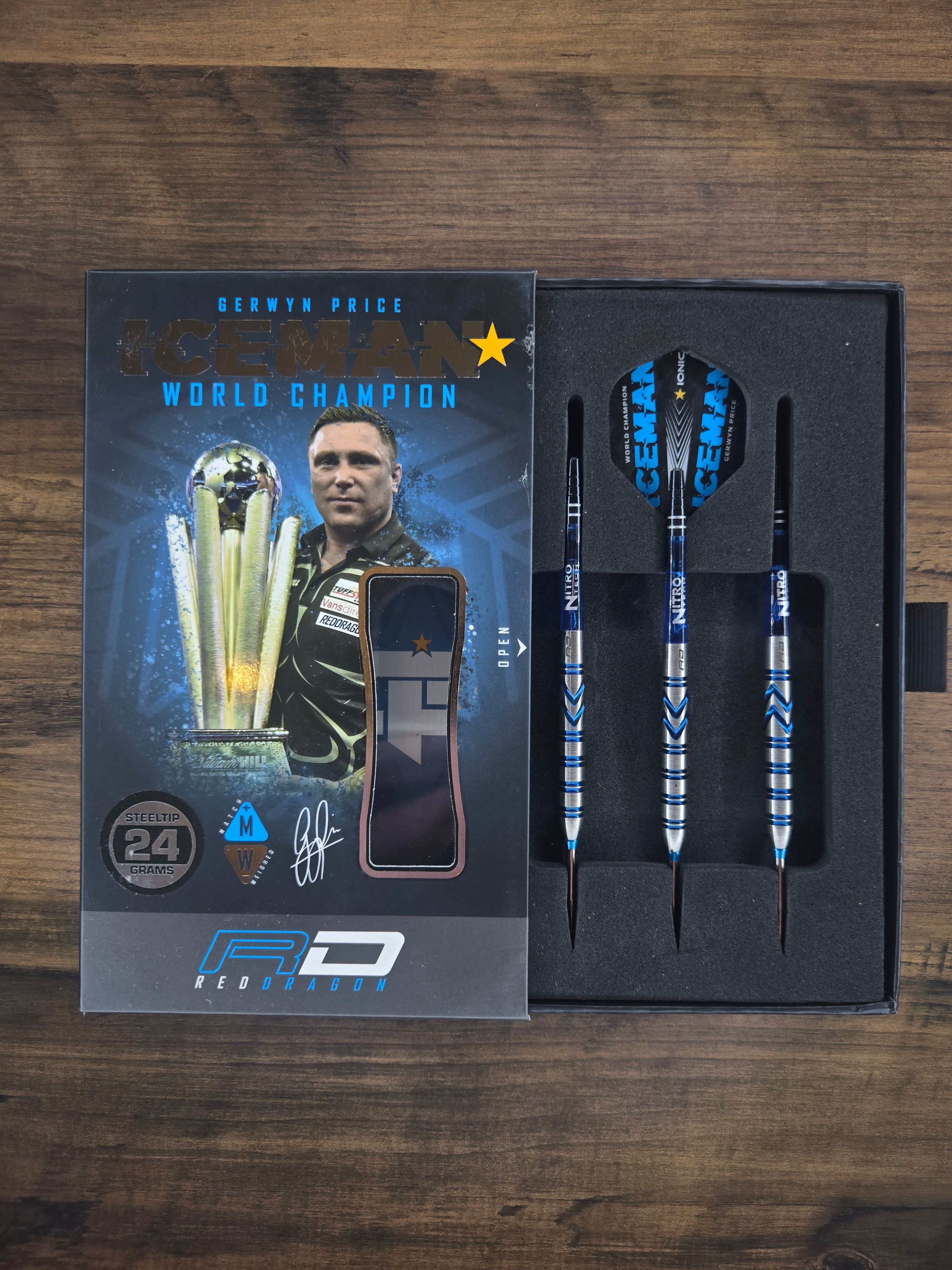 Red Dragon Gerwyn Price Blue Originals Darts