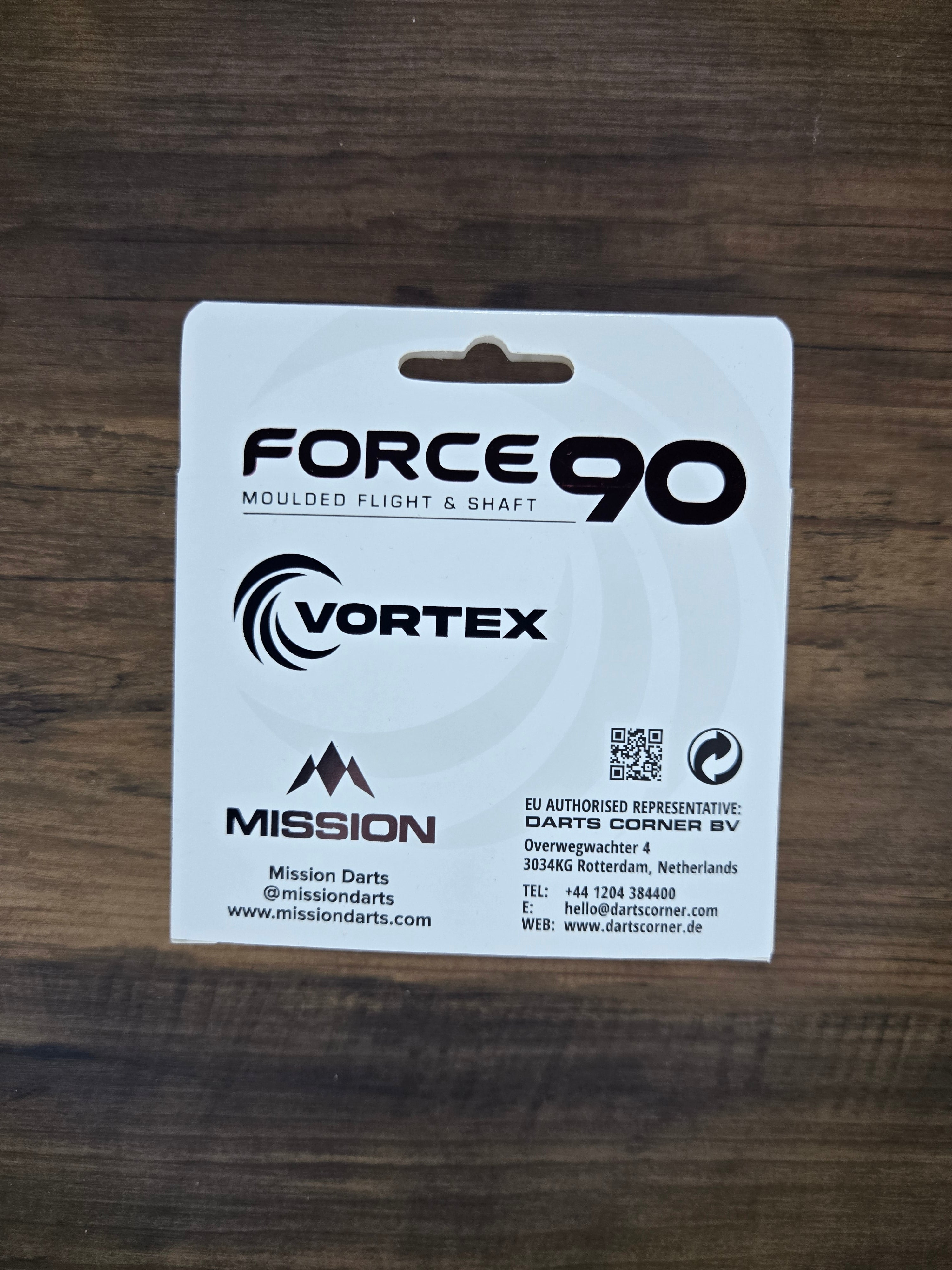Mission Force 90 Vortex Kite - Short - Black