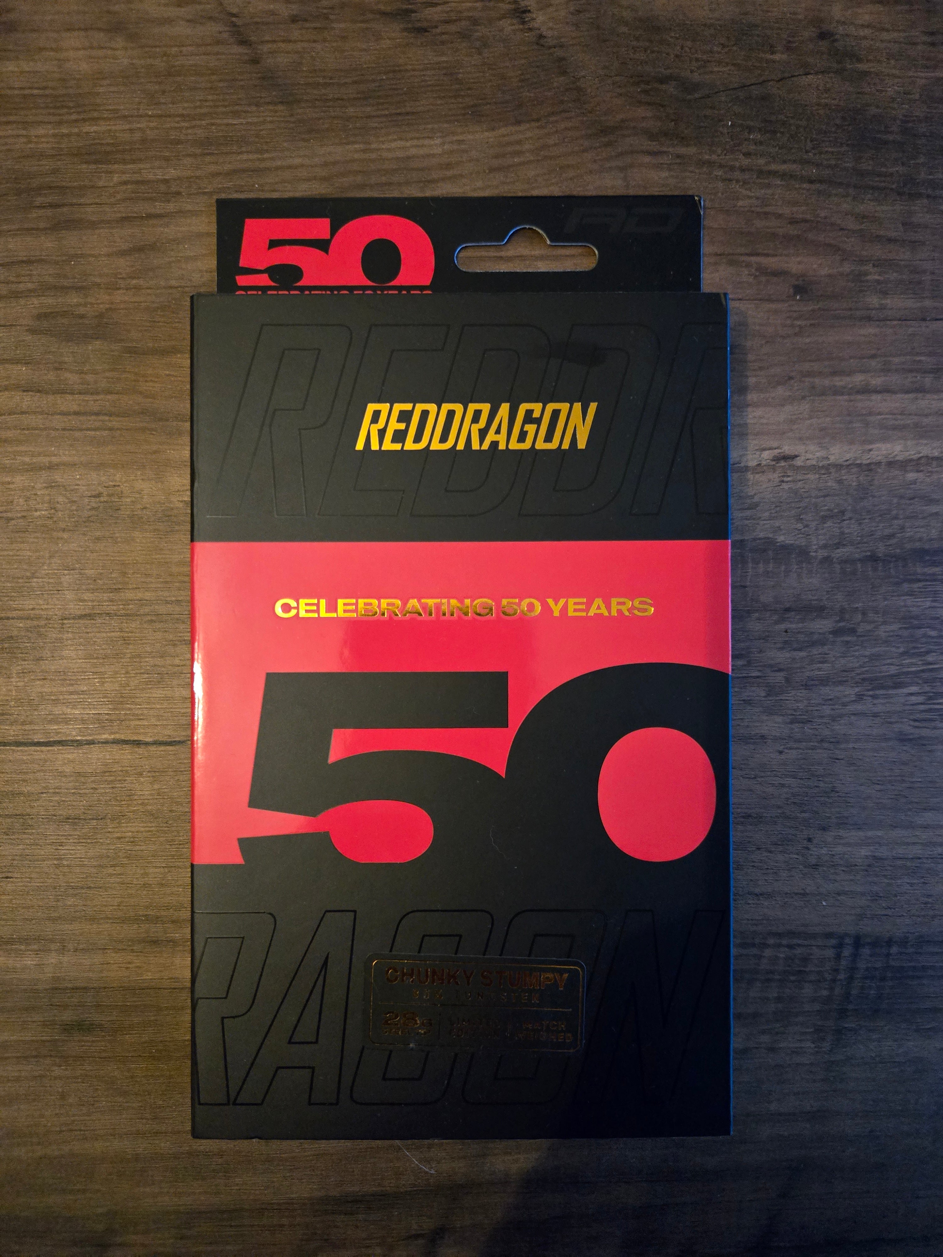 Red Dragon Chunky Stumpy 7 Darts