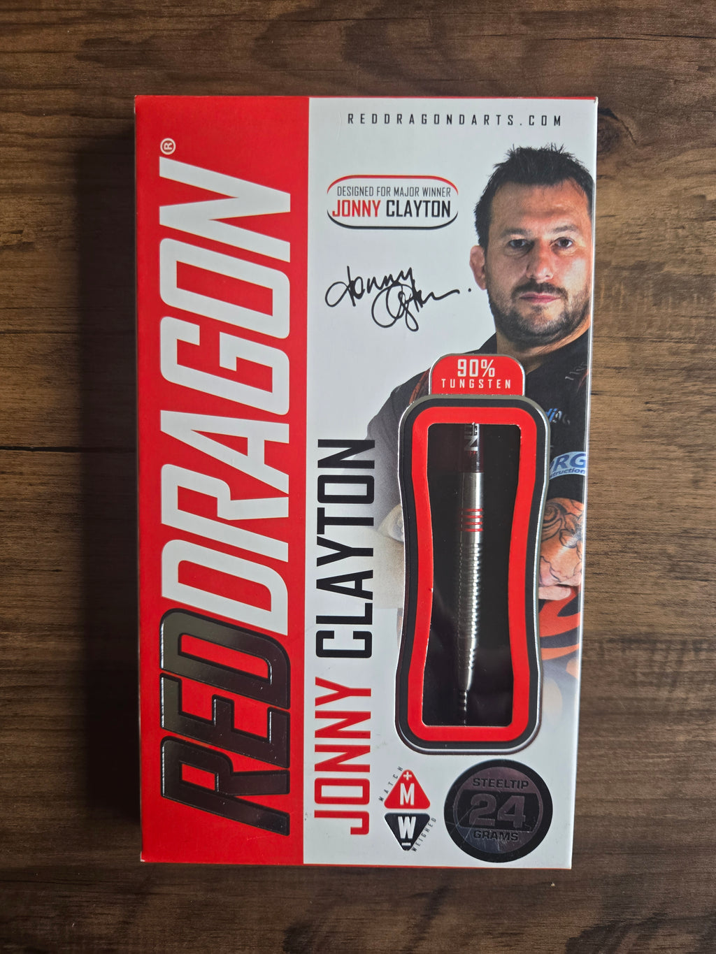 Red Dragon Jonny Clayton Original 2.0 Darts