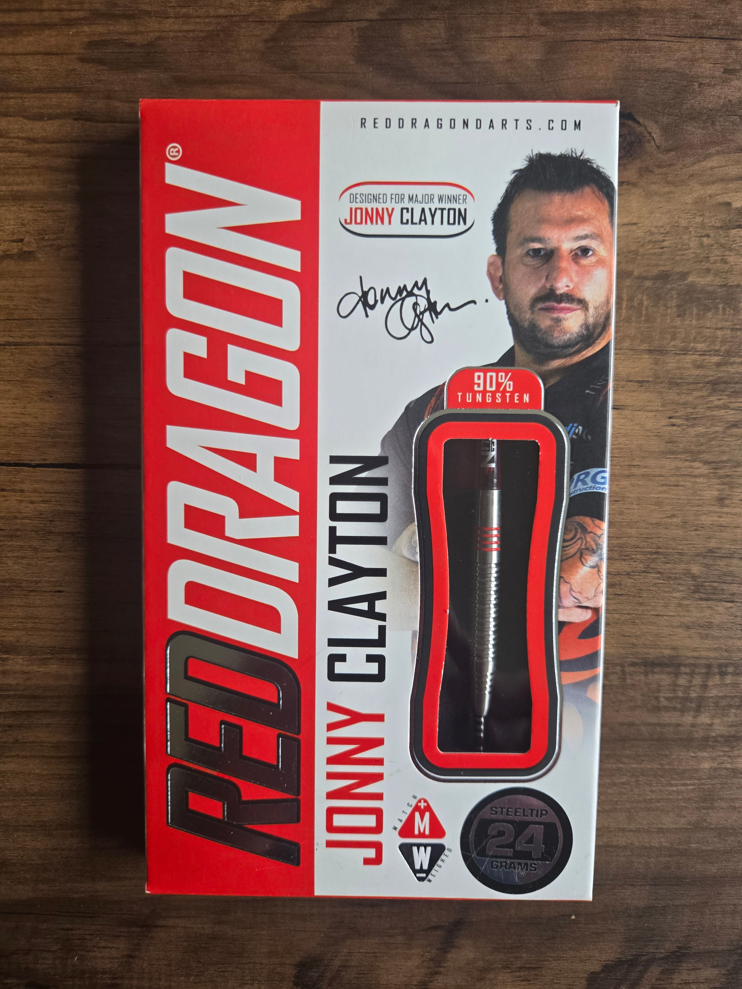 Red Dragon Jonny Clayton Original 2.0 Darts