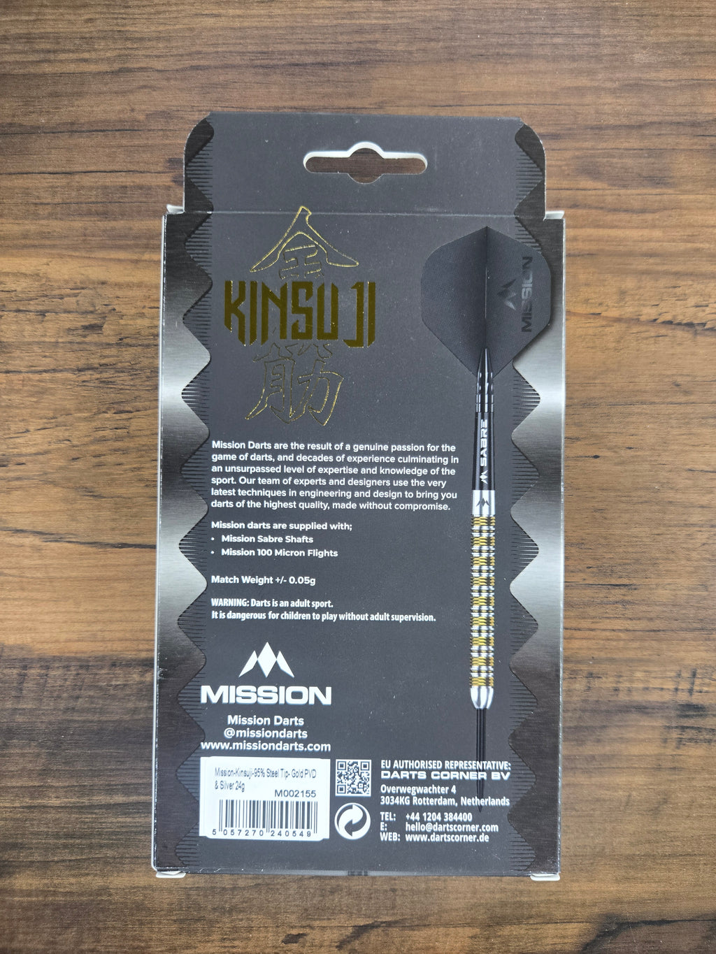 Mission Kinsuji Darts