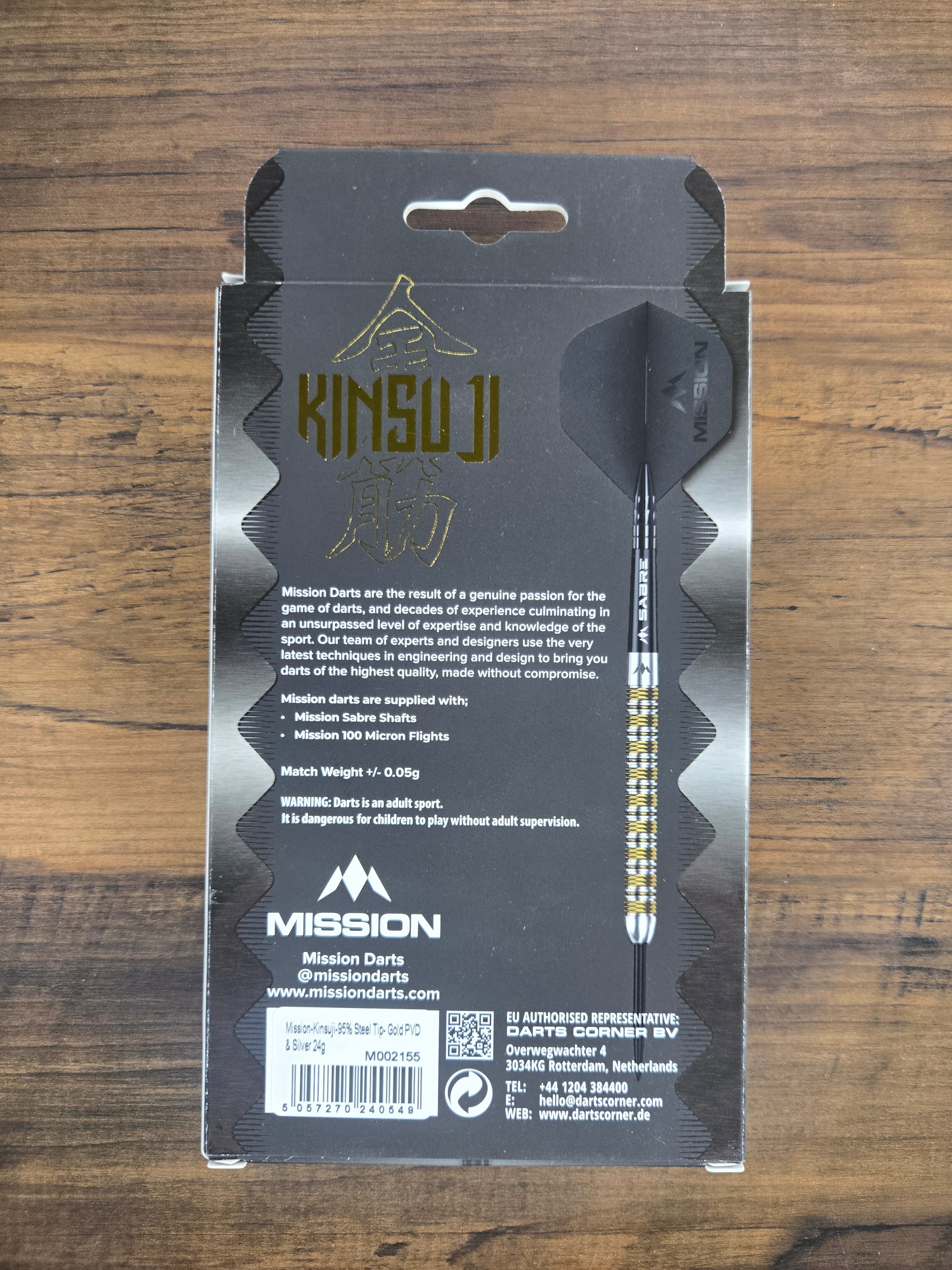 Mission Kinsuji Darts