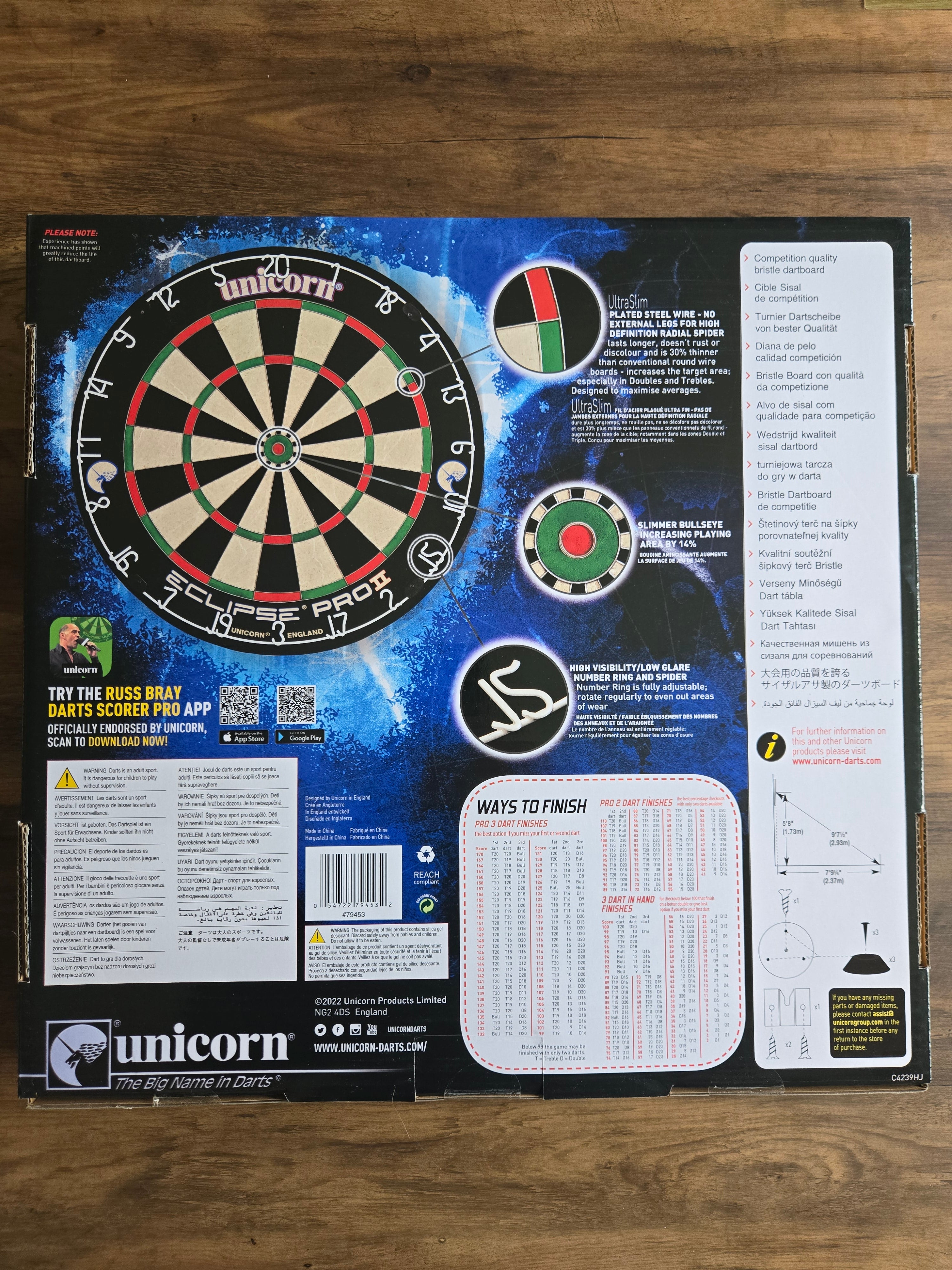 Unicorn Eclipse Pro 2 Dartboard