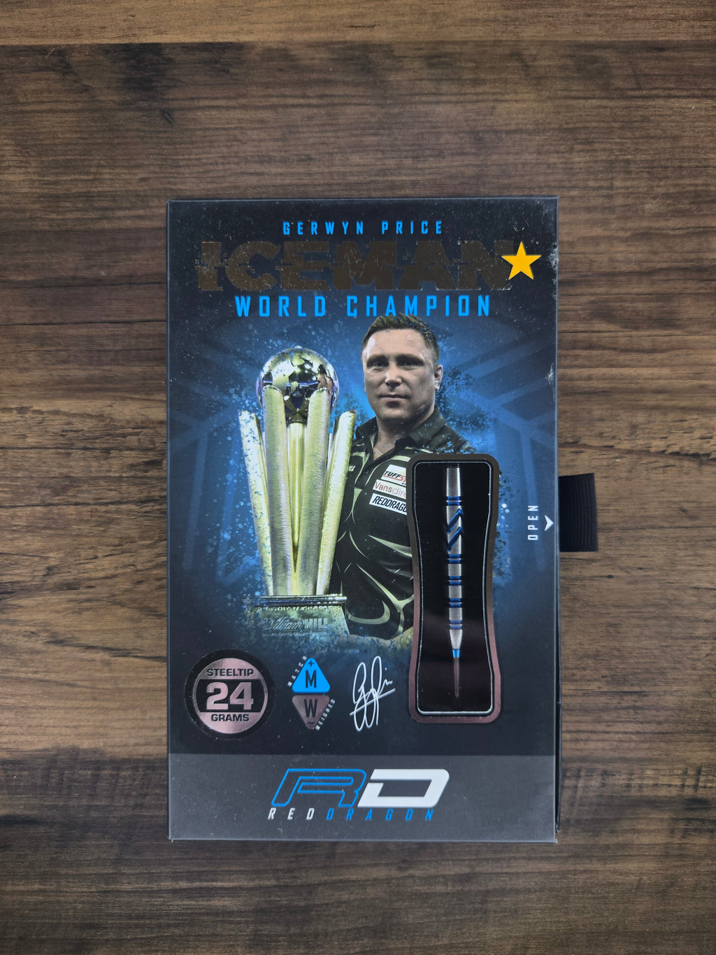 Red Dragon Gerwyn Price Blue Originals Darts
