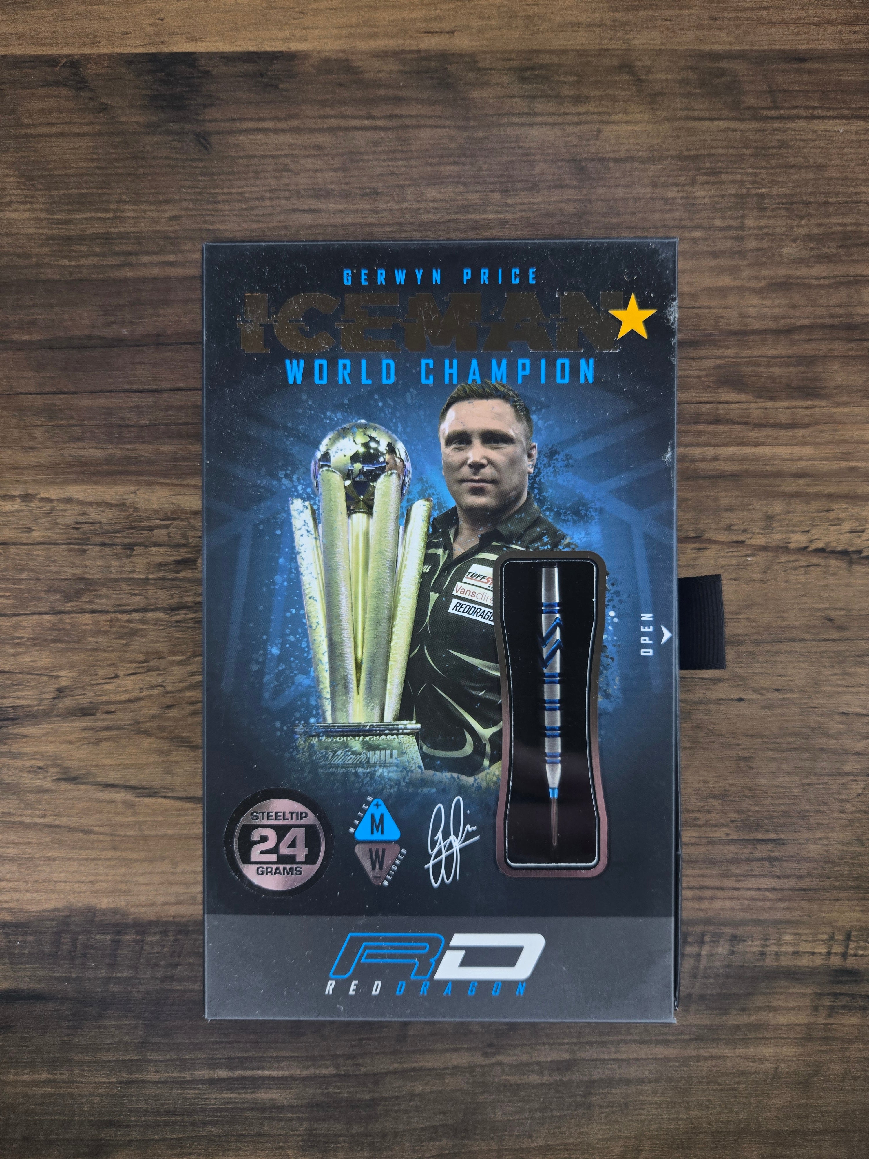 Red Dragon Gerwyn Price Blue Originals Darts