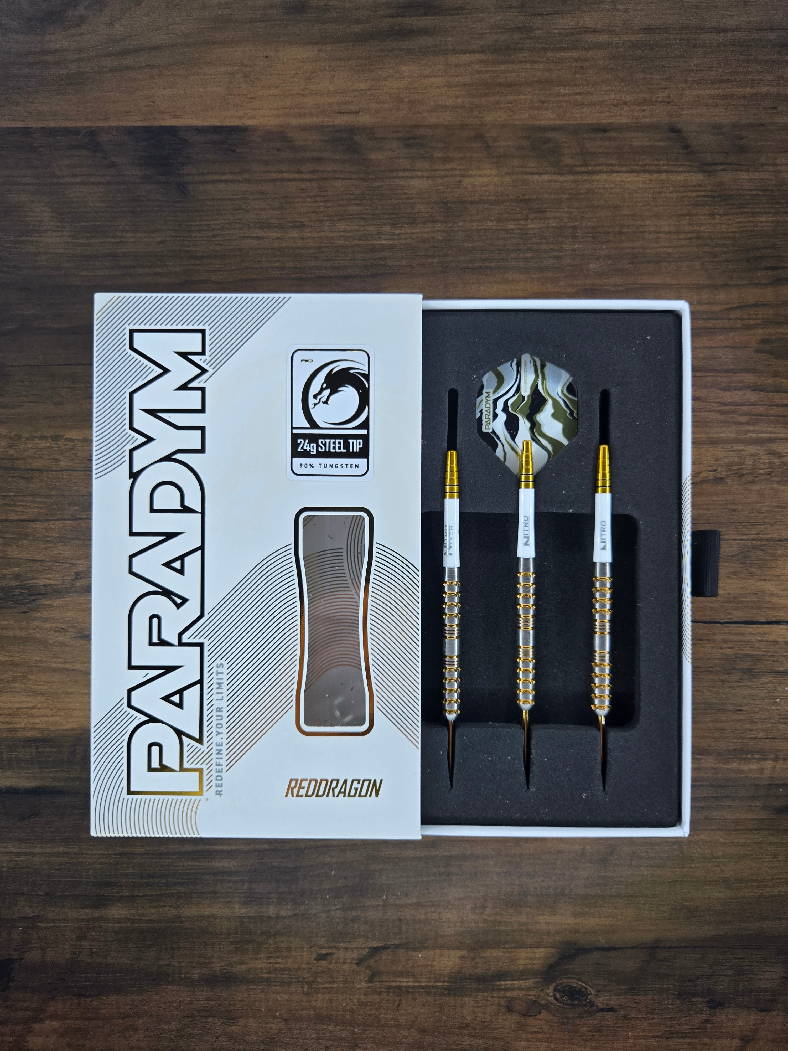 Red Dragon Paradym Gold Darts - Parallel