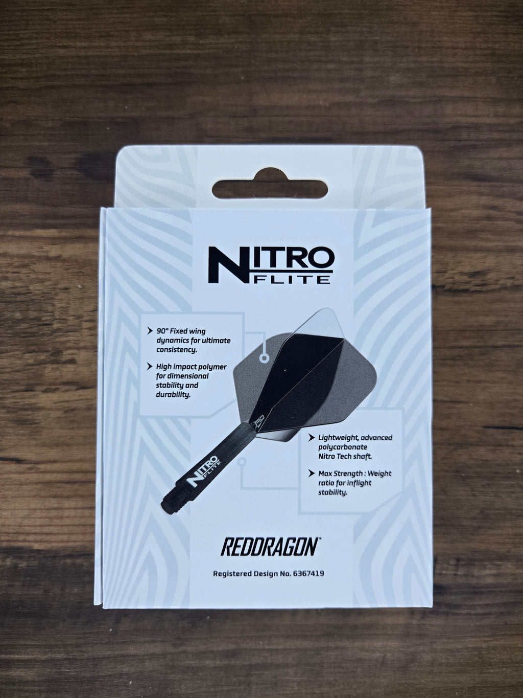 Red Dragon Nitro Flite - Medium - Orange & Black
