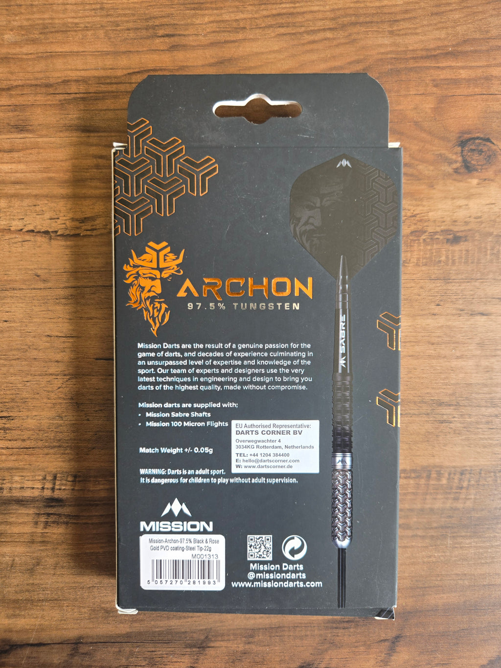 Mission Archon Darts