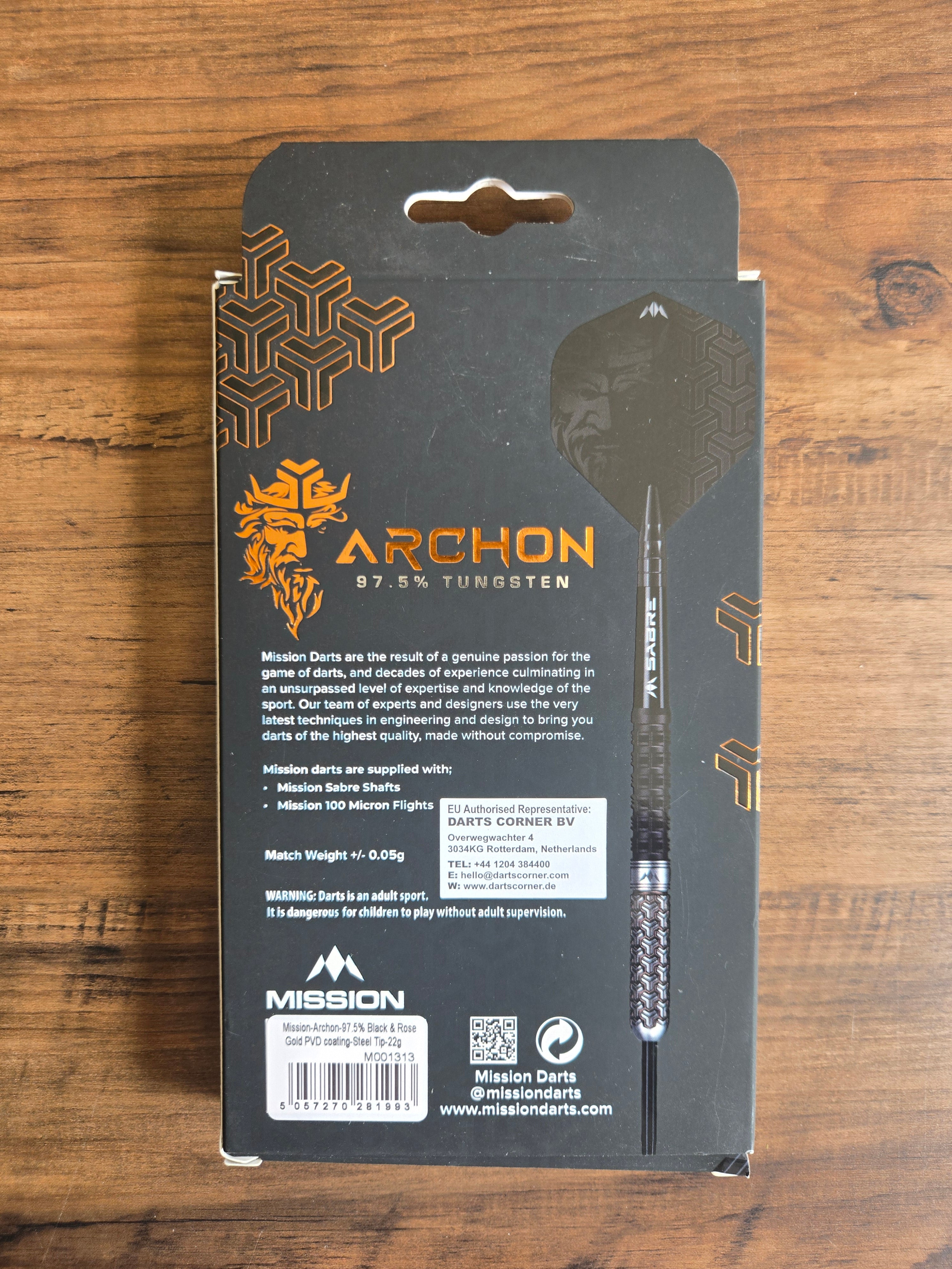 Mission Archon Darts