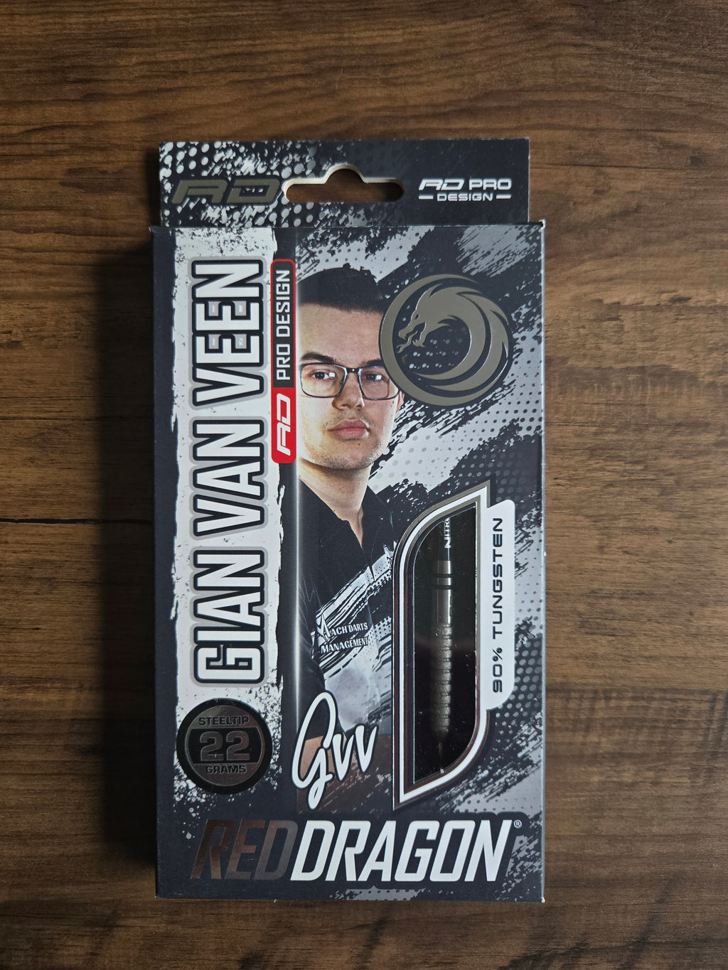 Red Dragon Gian Van Veen Tour Edition Darts