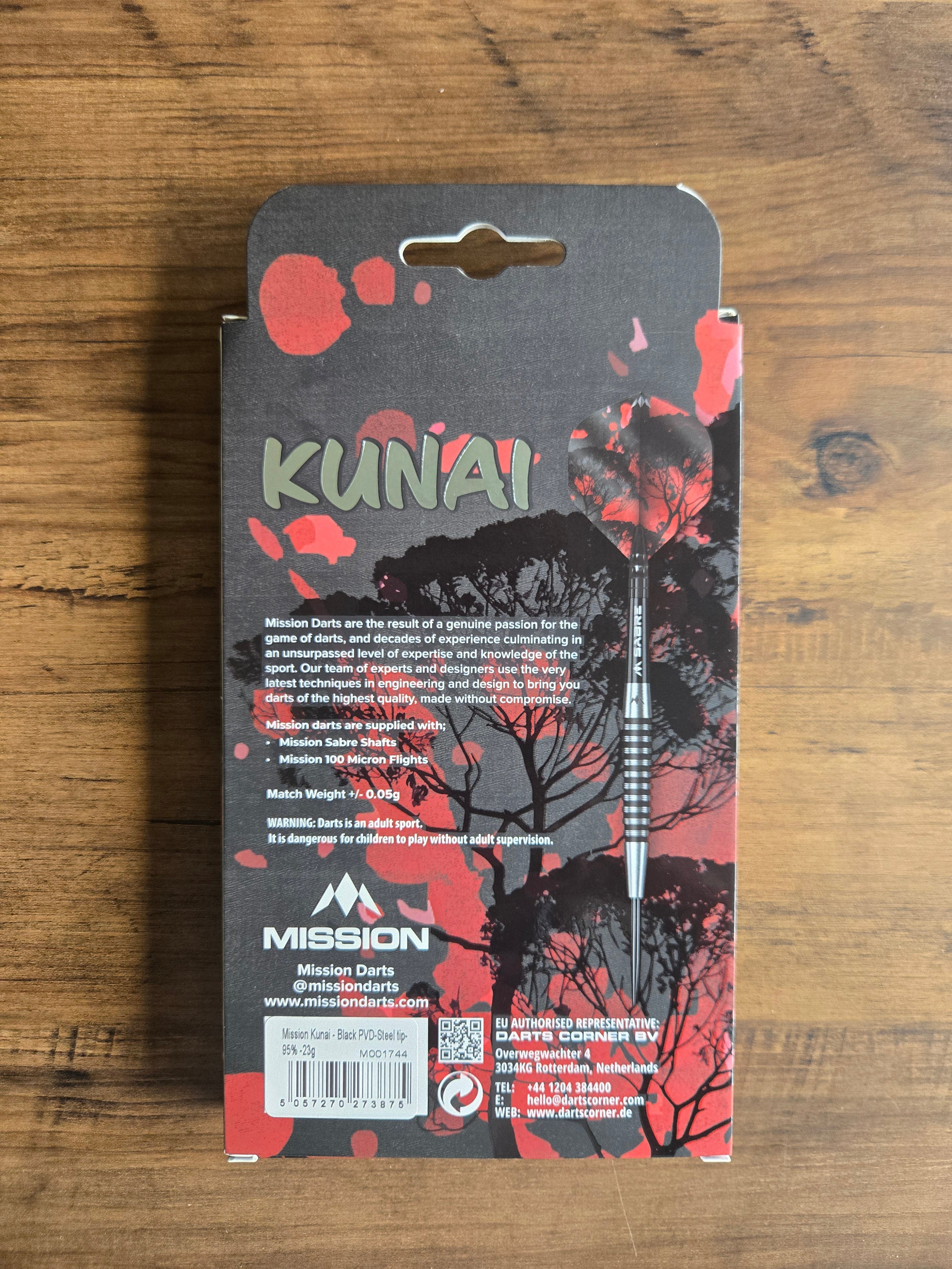 Mission Kunai Darts