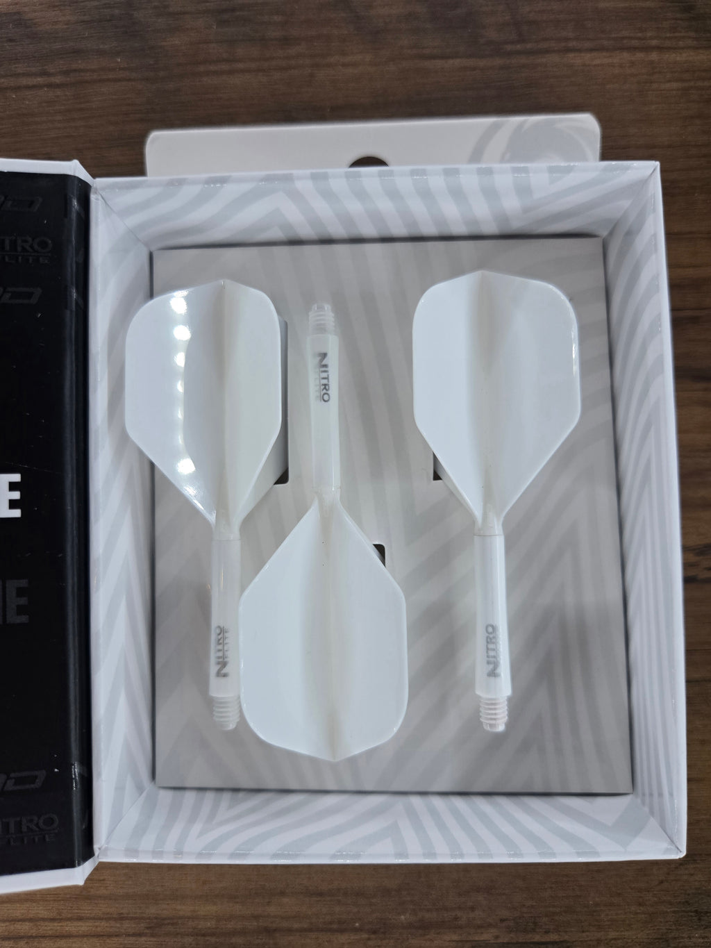 Red Dragon Nitro Flite - Medium - White & White
