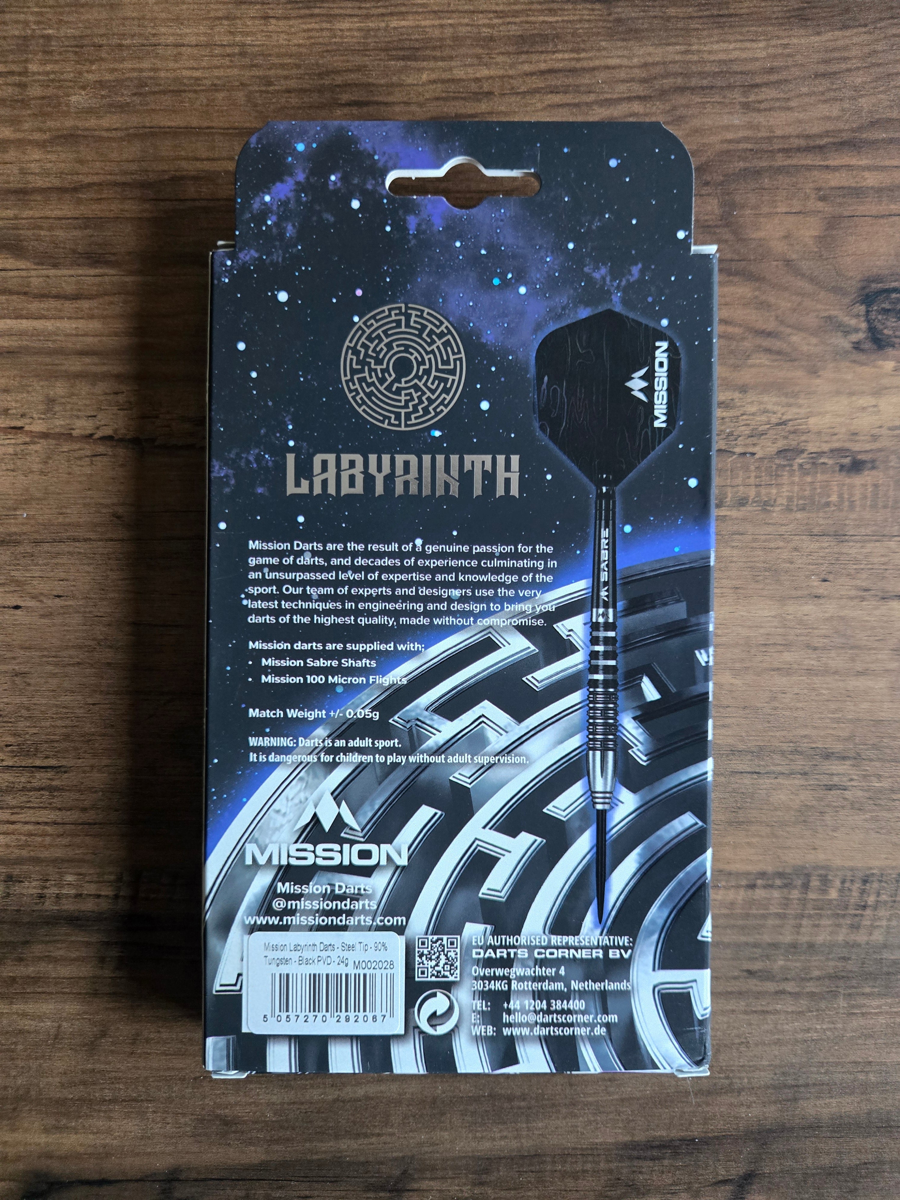Mission Labyrinth Darts